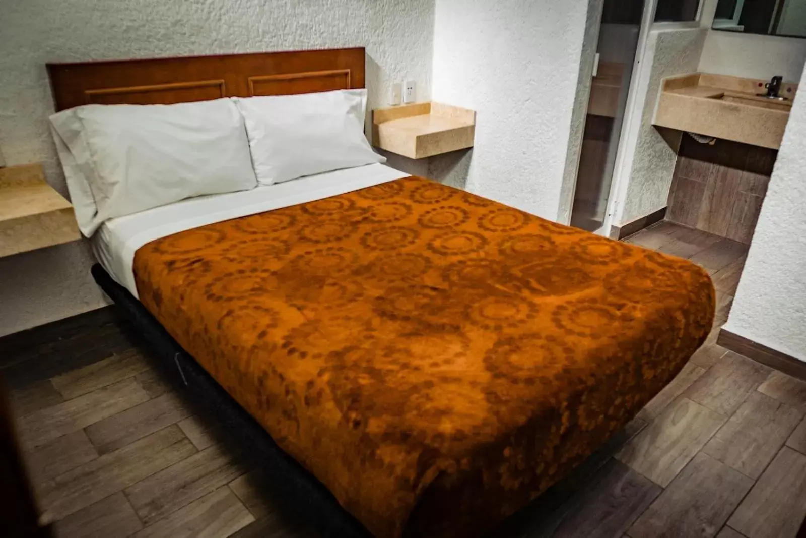 Bed in Hotel Azucena