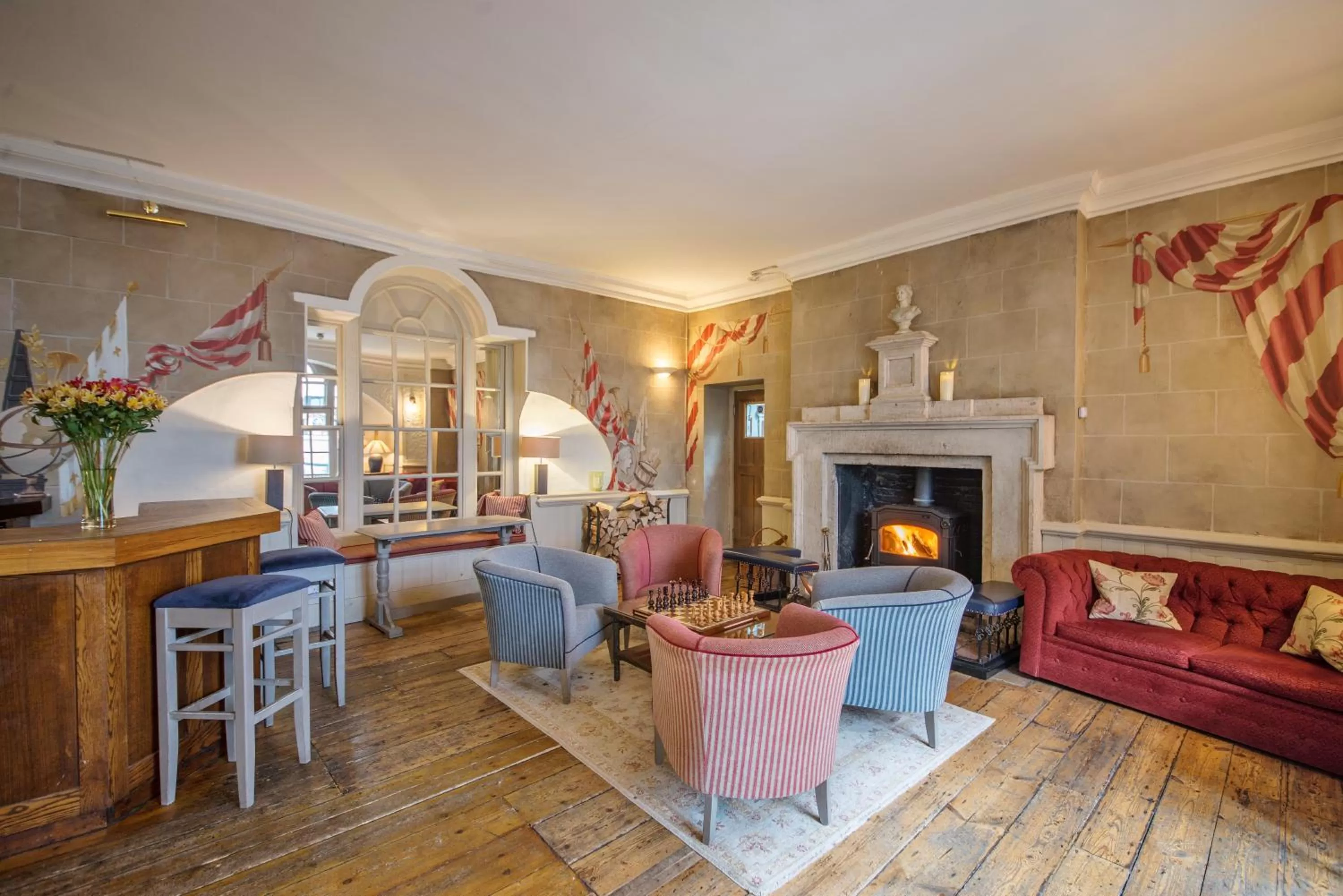 Lobby or reception in Marlborough Arms