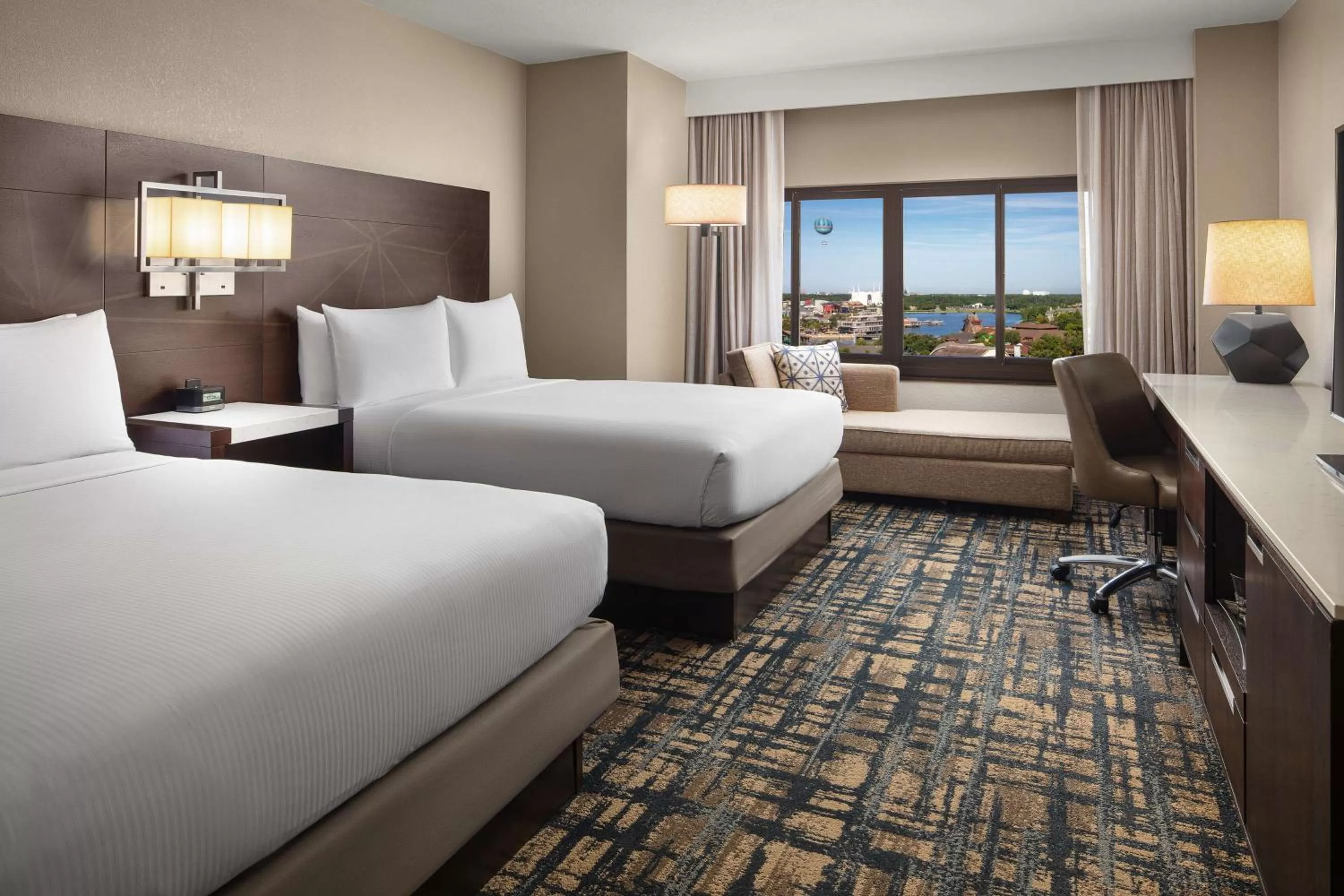Bedroom, Bed in Hilton Orlando Lake Buena Vista - Disney Springs™ Area