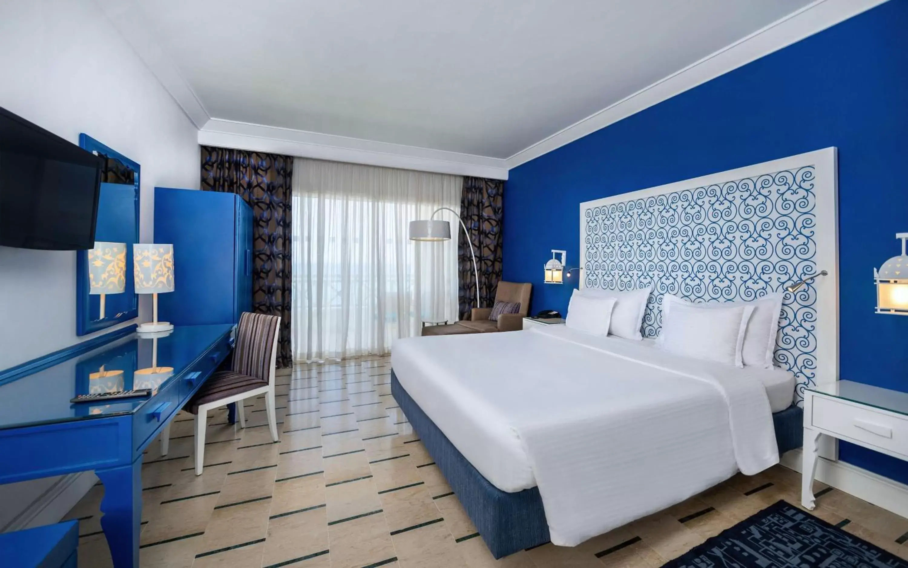 Bedroom in Radisson Blu Resort & Thalasso Hammamet