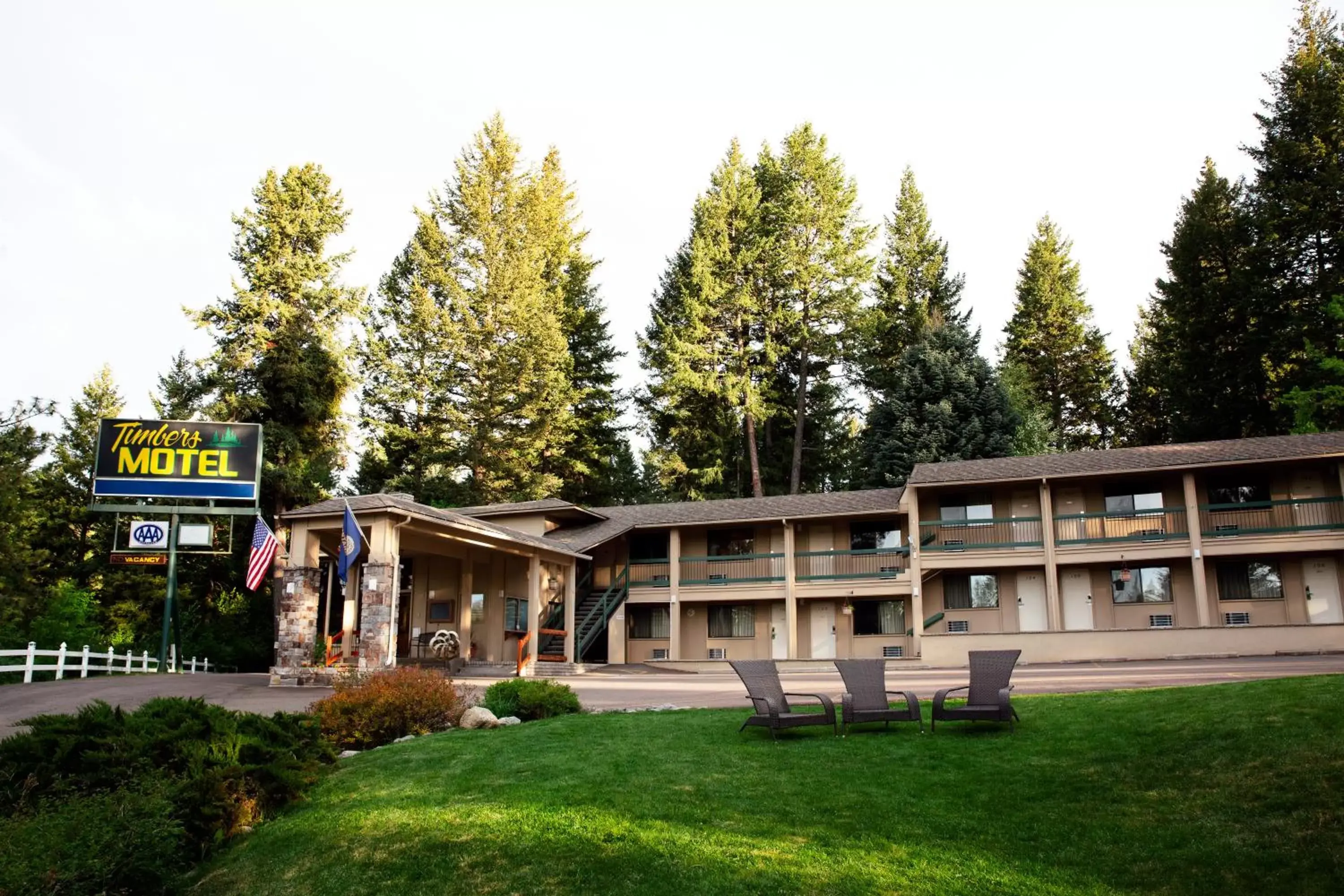 Property Building in Timbers Motel