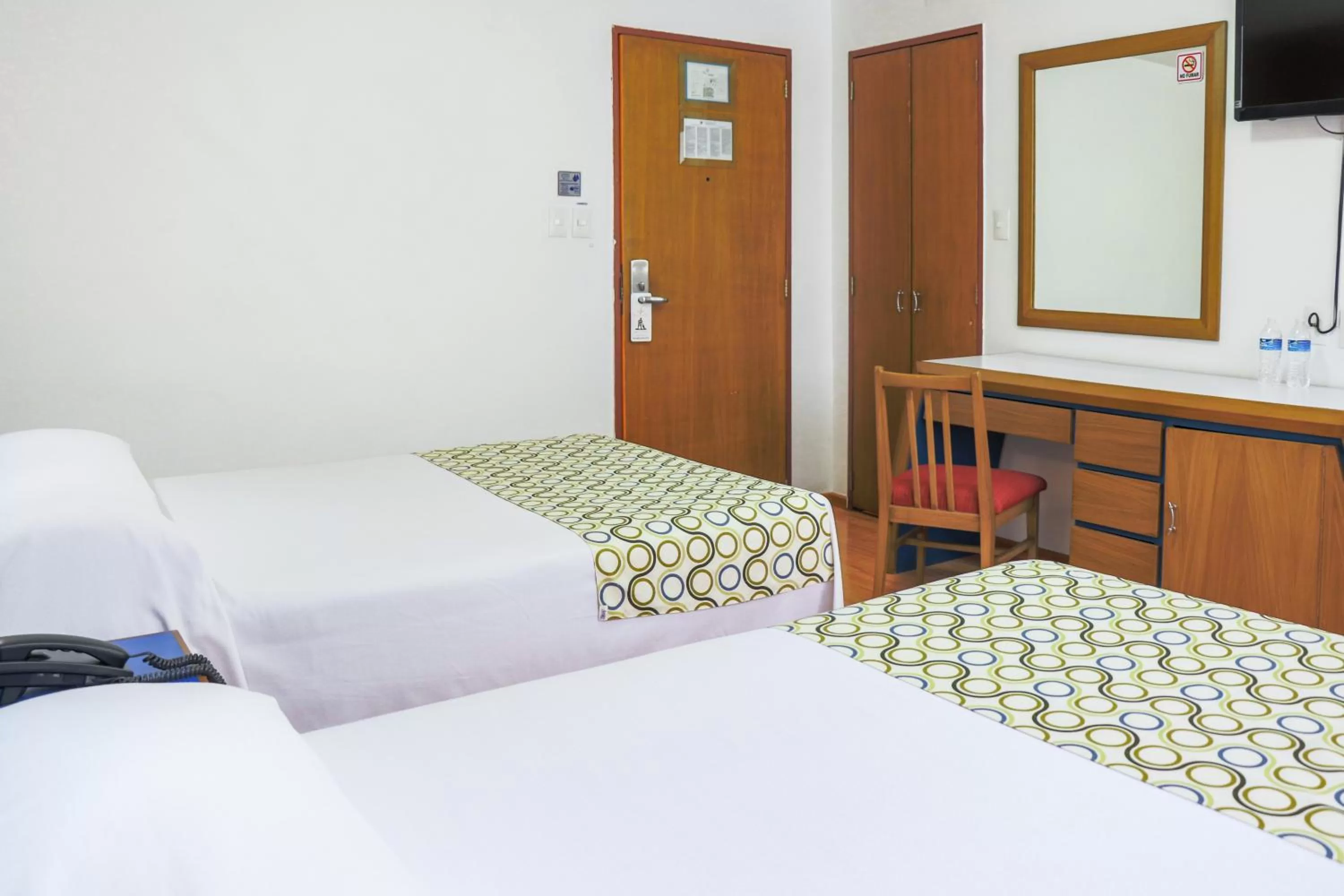 Bed in Hotel Palace México