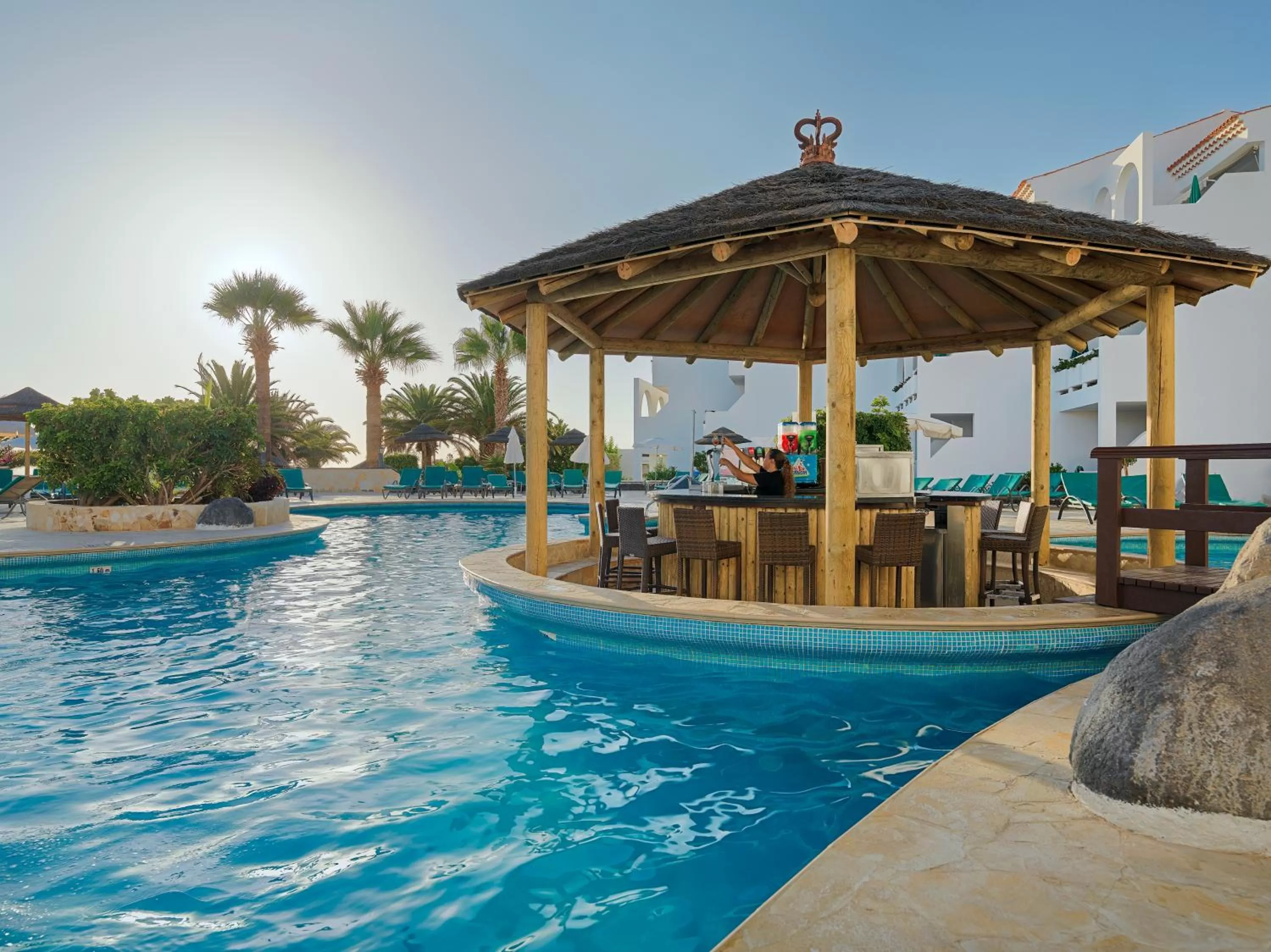 Swimming pool in Regency Torviscas Apartments and Suites