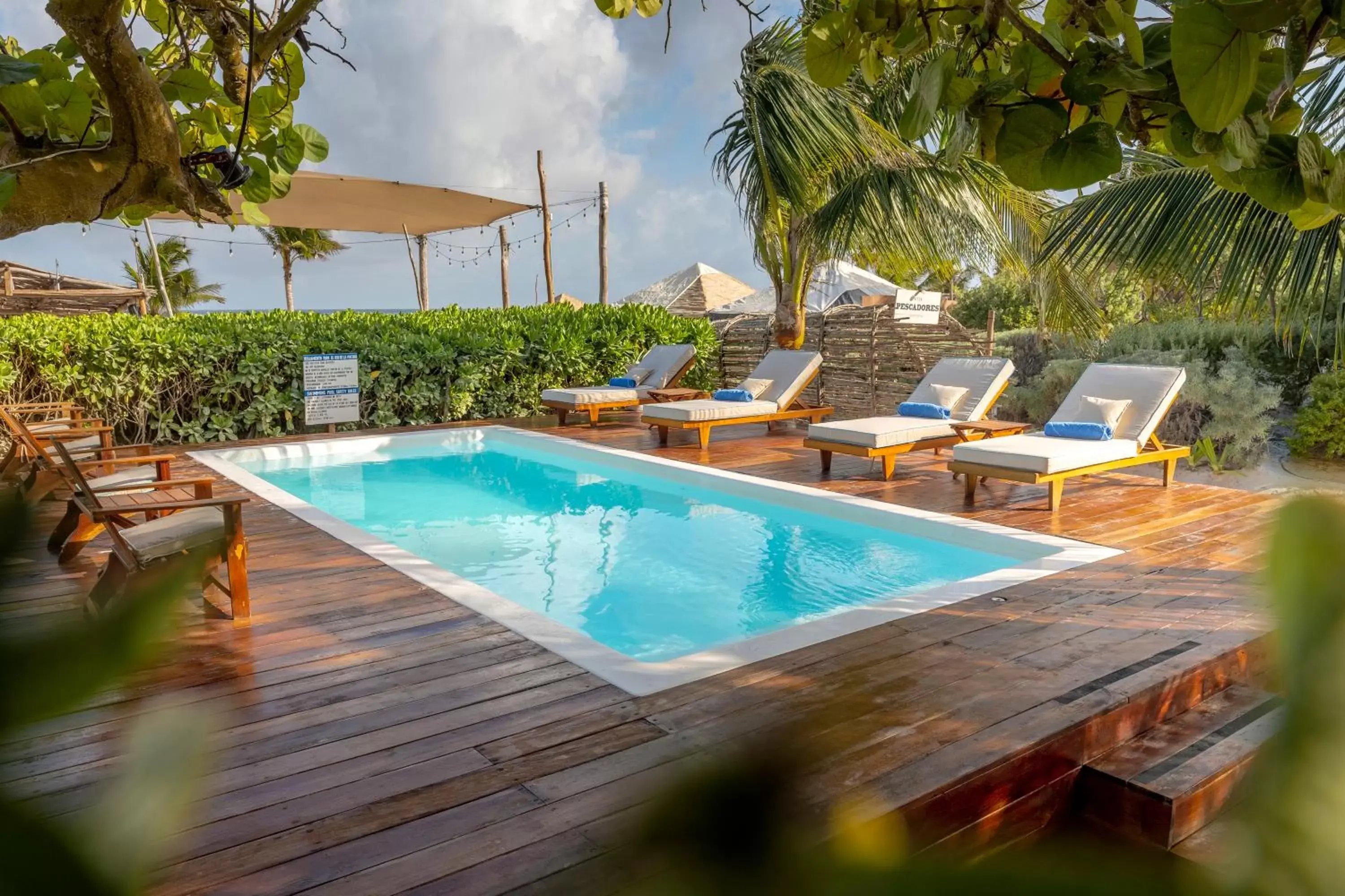 Swimming Pool in Villa Pescadores Tulum