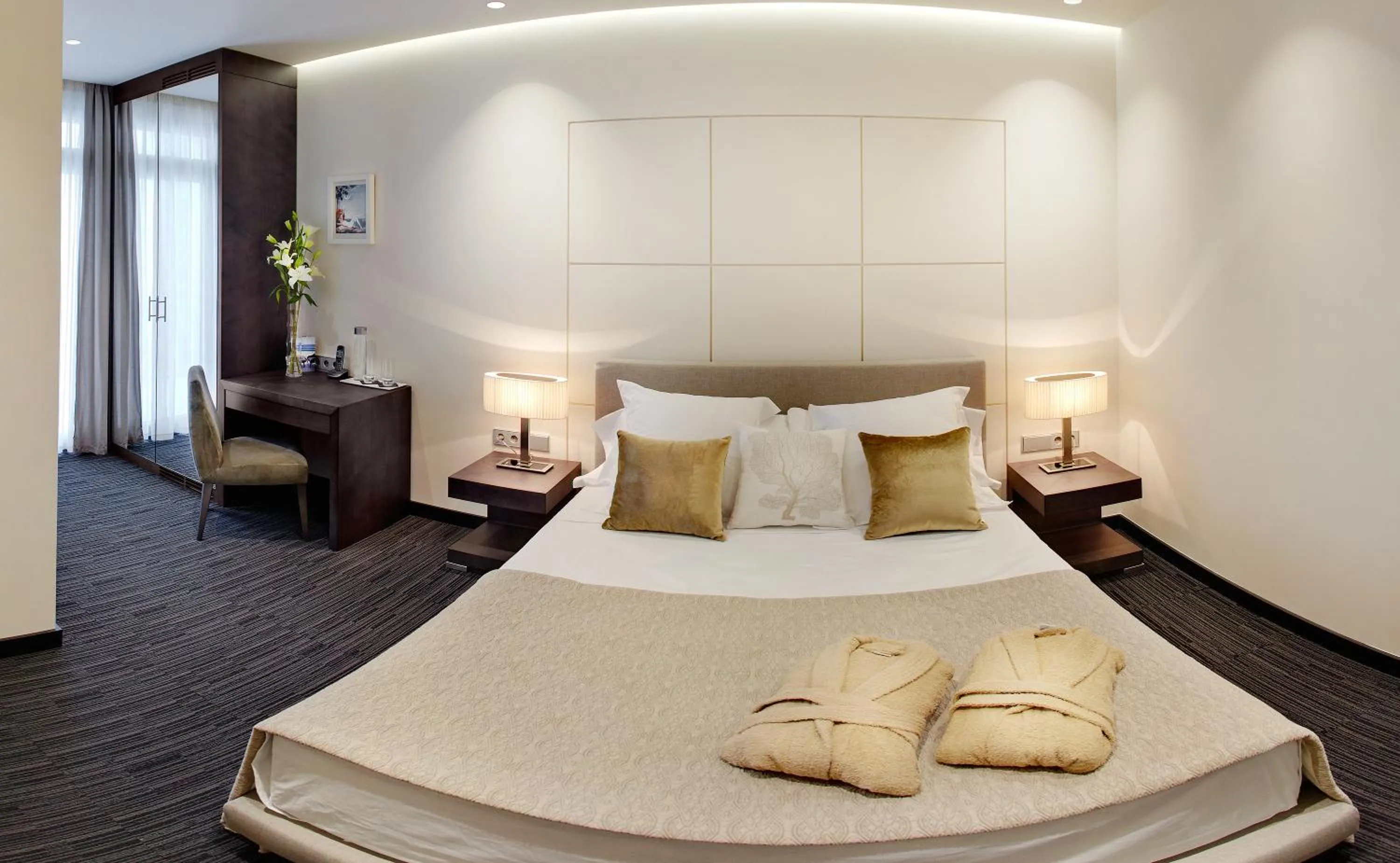 Bedroom, Bed in Cosmopolita Hotel Boutique & Spa