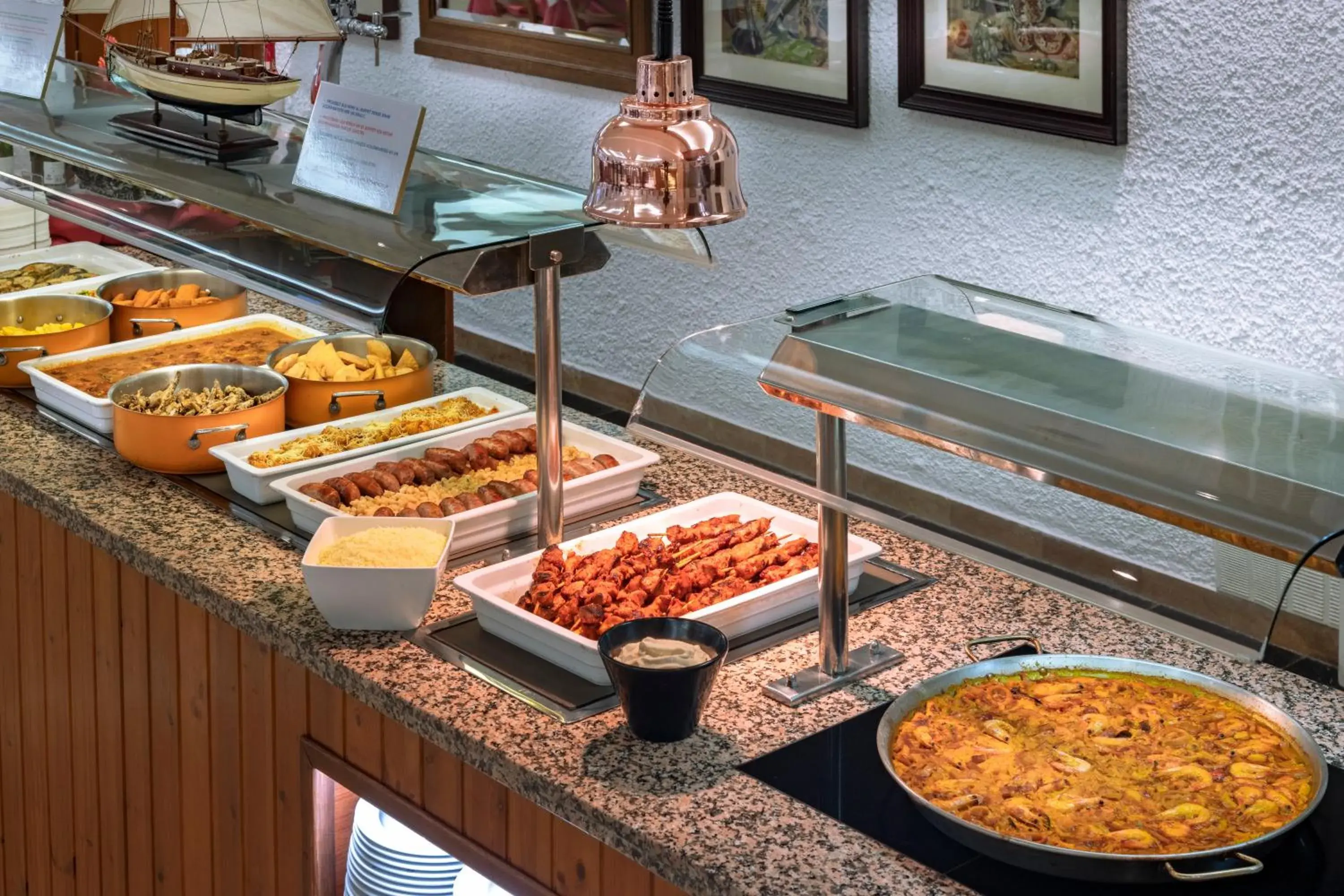 Food in Hotel GHT Neptuno-Tossa & Venus SPA Food in Hotel GHT Neptuno-Tossa & Venus SPA