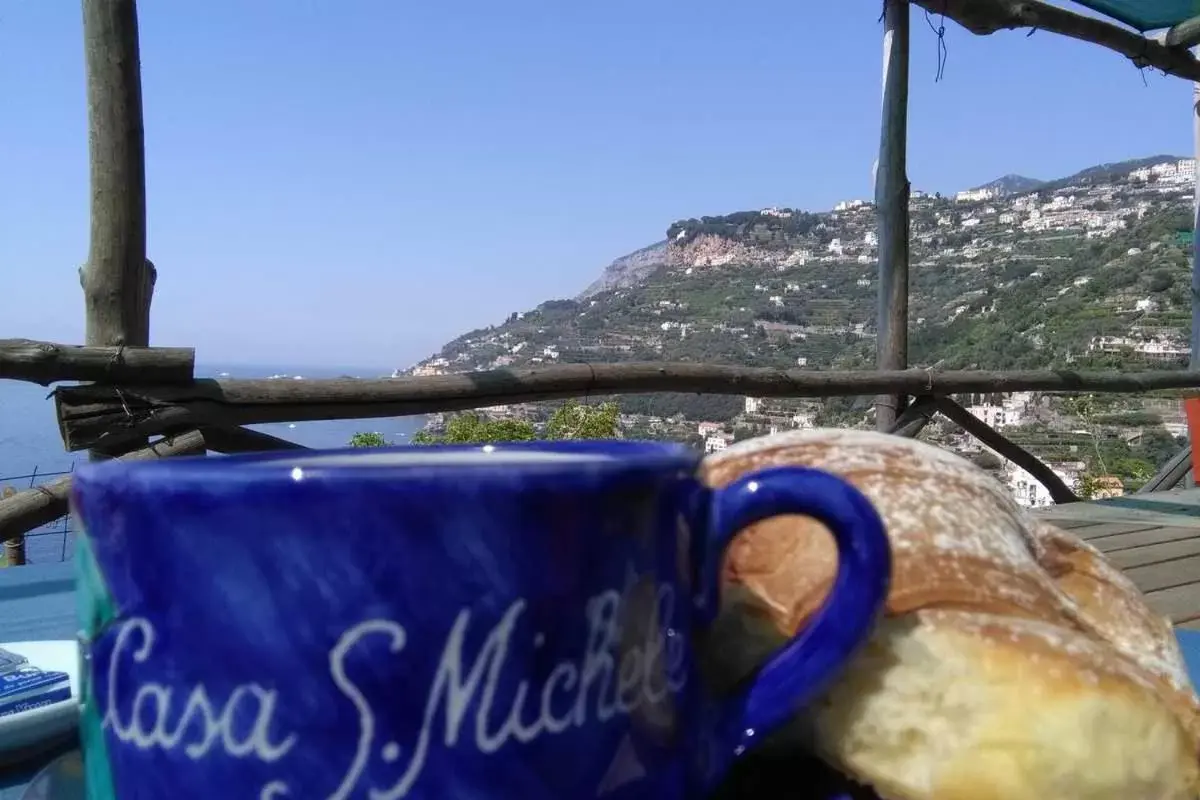 Garden view in Casa San Michele