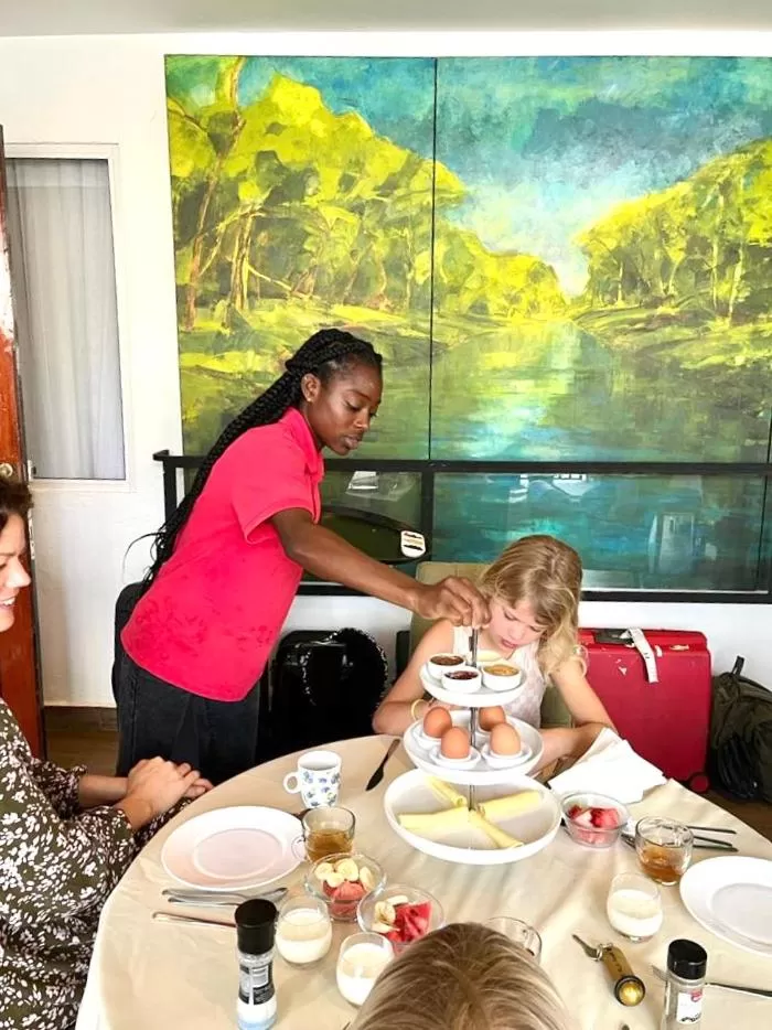 Restaurant/places to eat in Villa Famiri Boutique hotel