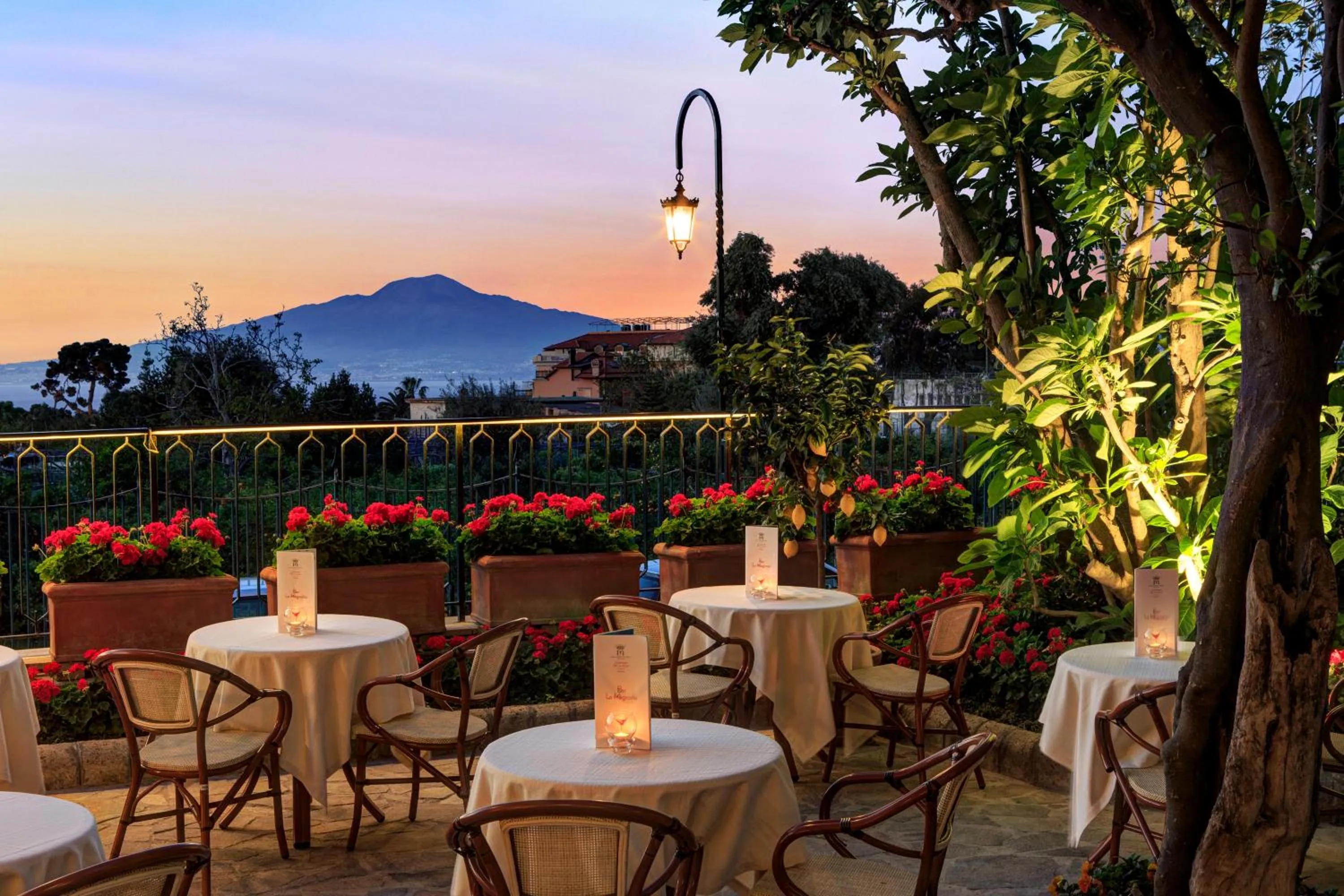 Garden in Grand Hotel de la Ville