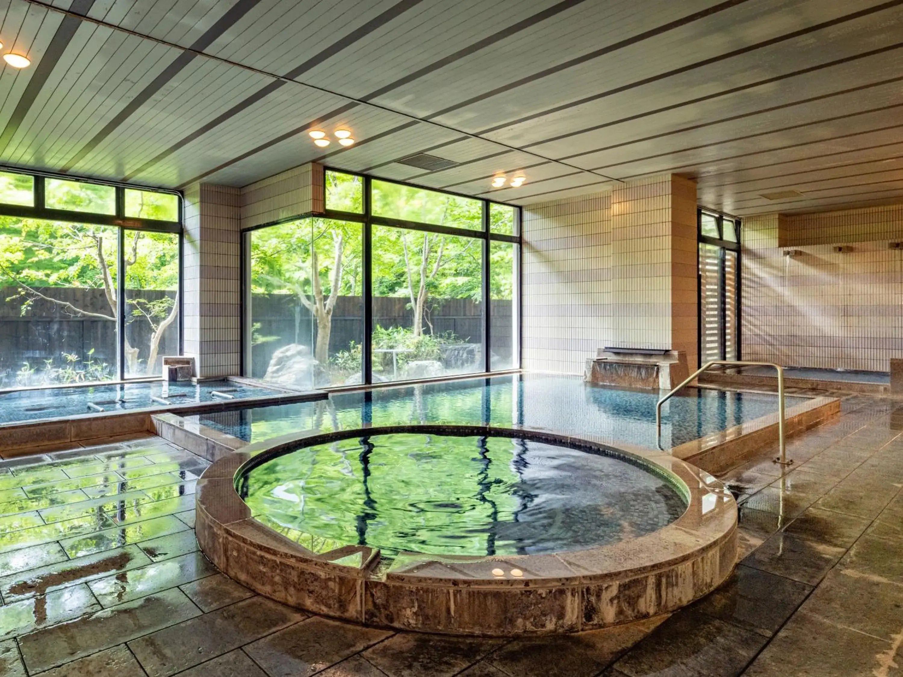 Public Bath, Swimming Pool in Kamenoi Hotel Nikko Yunishigawa