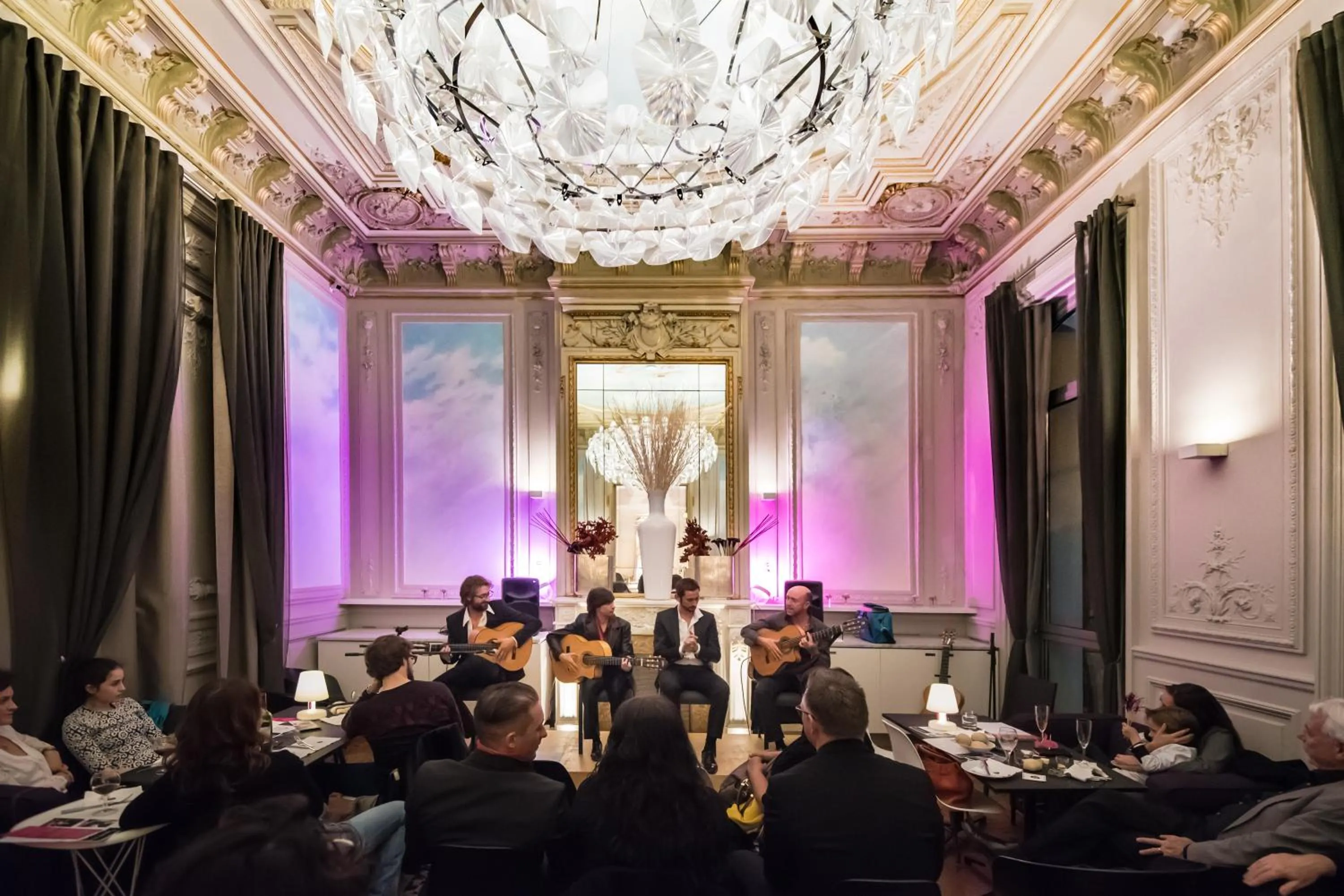 group of guests in Hotel C2