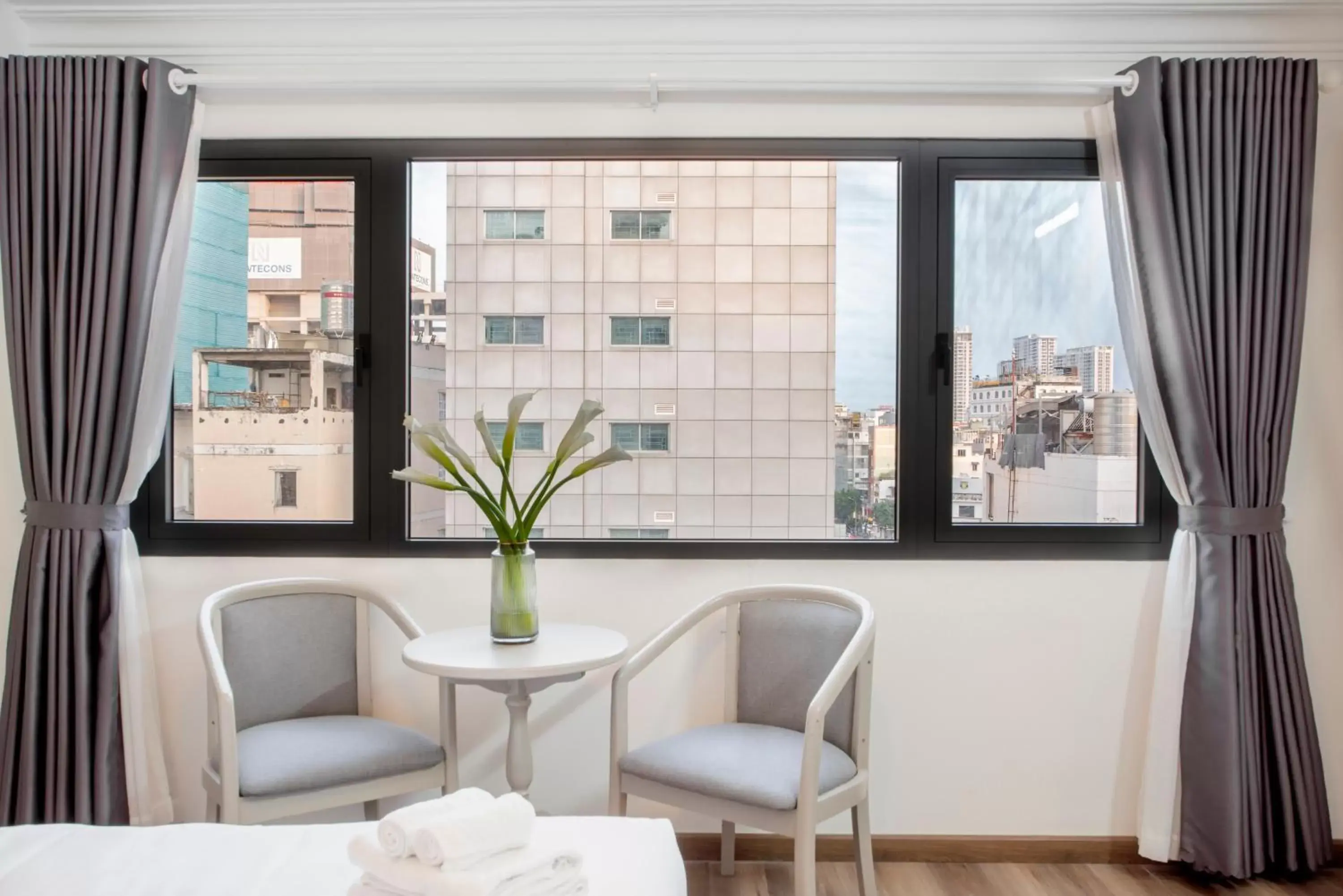 City view in SAZI BEN THANH Hotel HCM City view in SAZI BEN THANH Hotel HCM