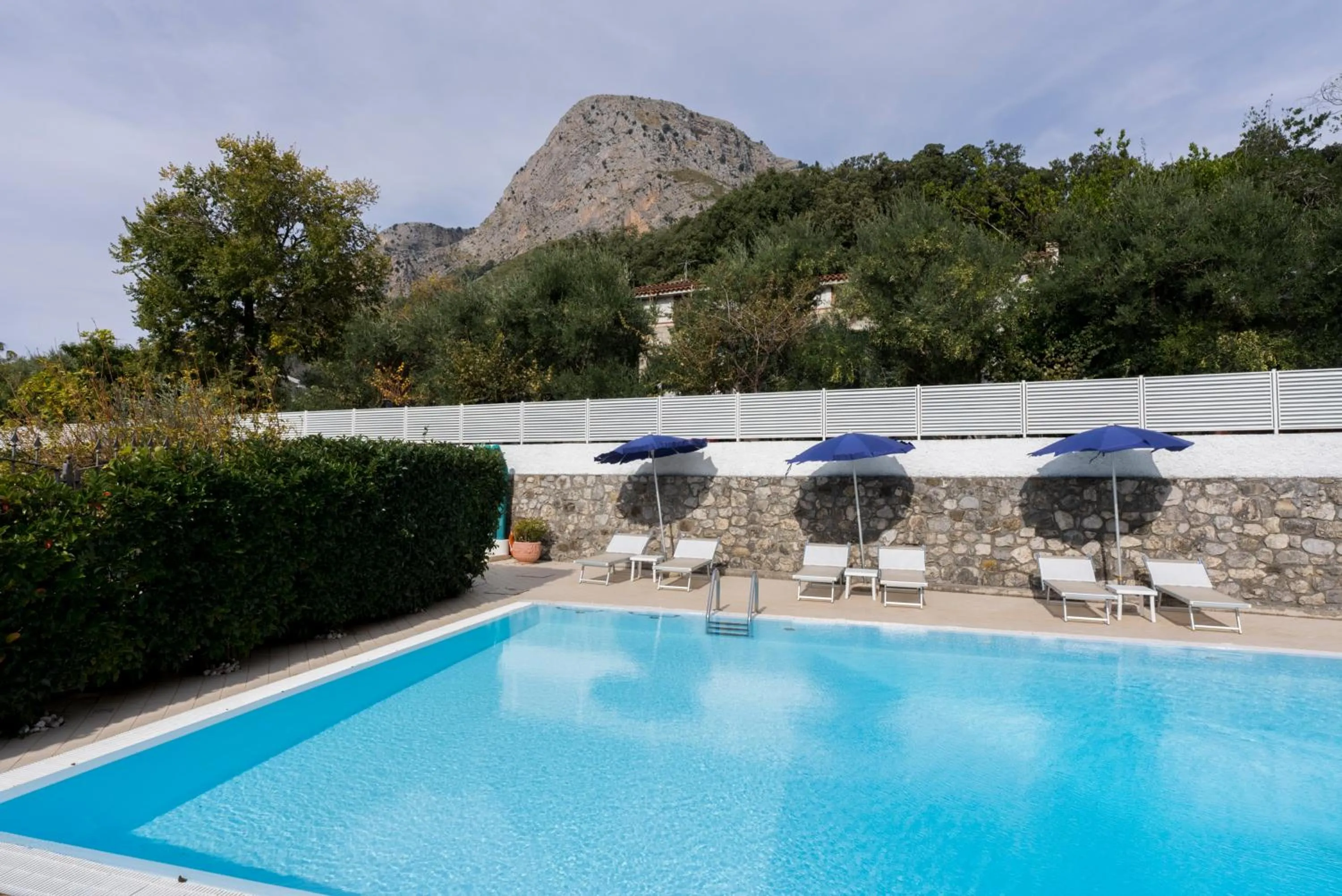 Pool view in Hotel Murmann