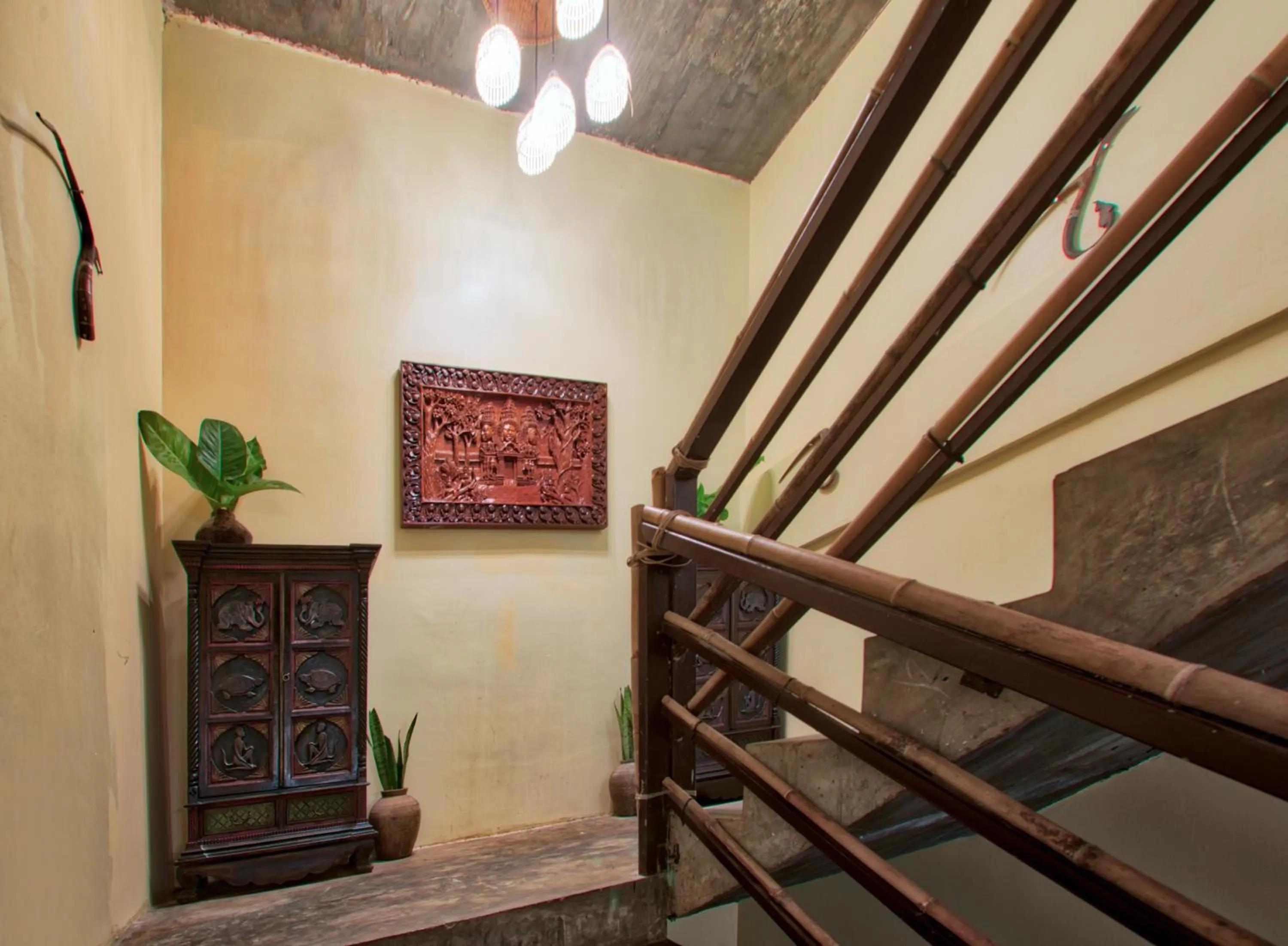 Decorative detail in Mane Village Suites