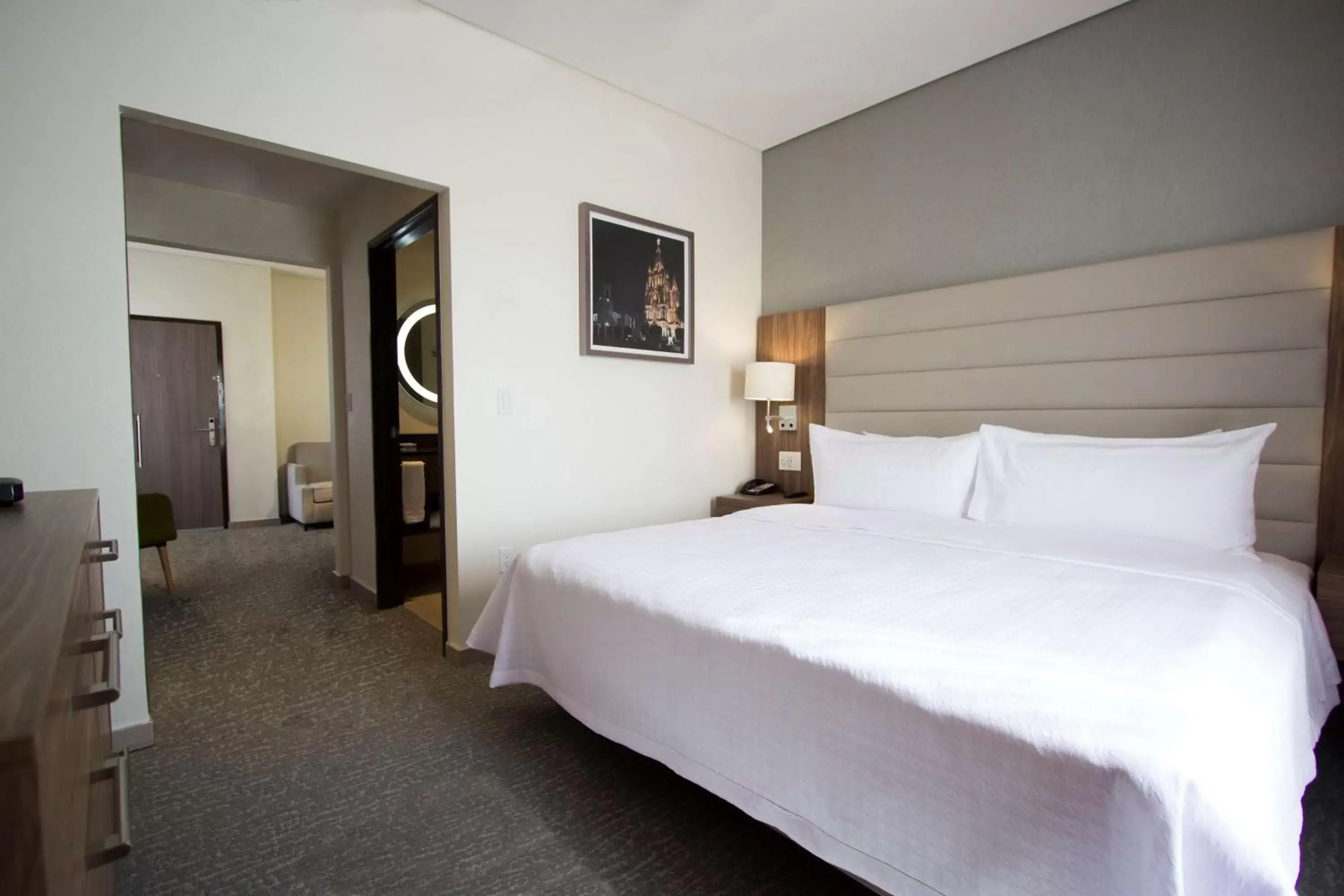 Bed in Homewood Suites By Hilton Silao Airport