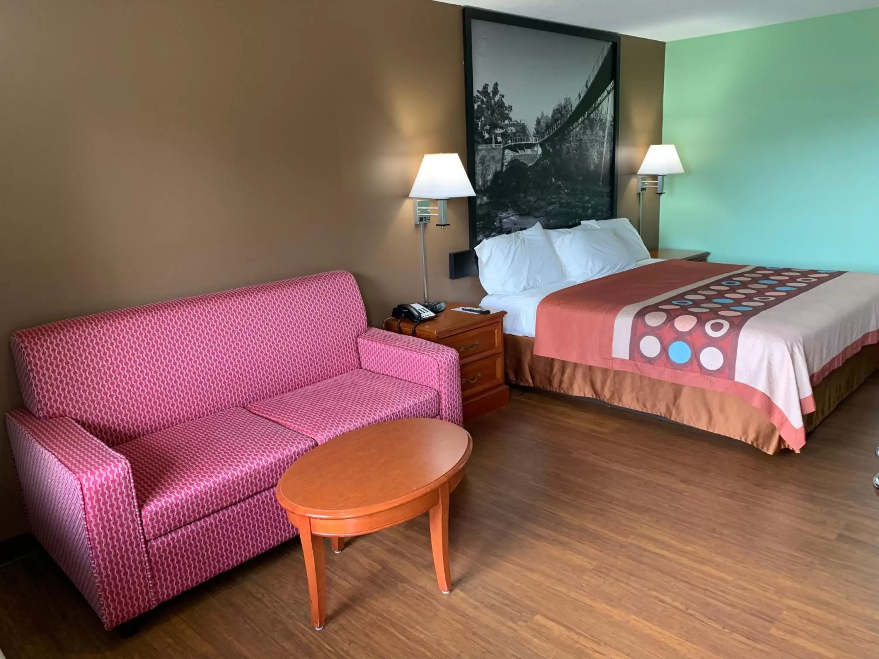 Bed in Super 8 by Wyndham Gaffney Bed in Super 8 by Wyndham Gaffney