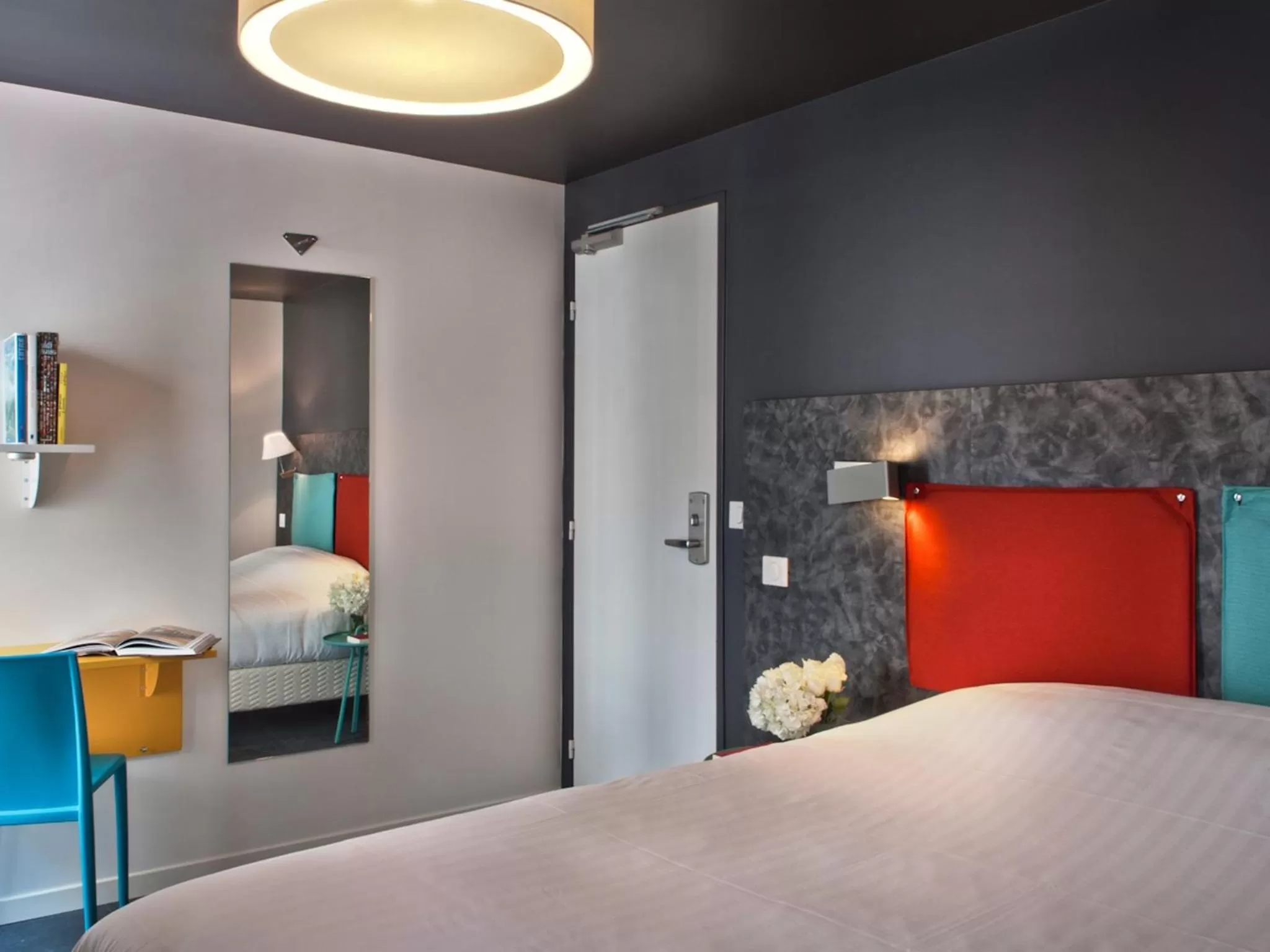 Bed in Hôtel des Métallos