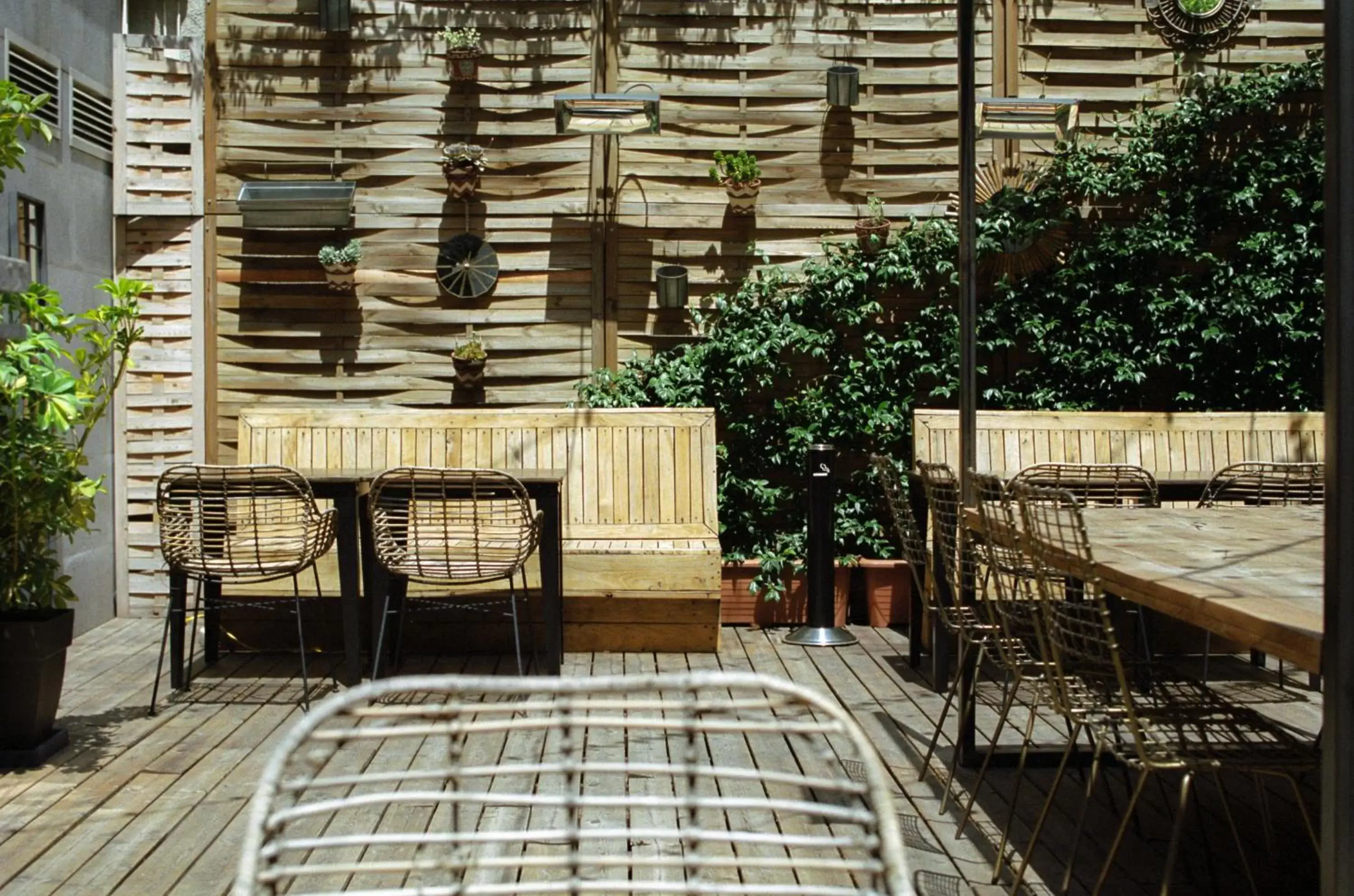 Balcony/Terrace in Shota @ Rustaveli Boutique Hotel