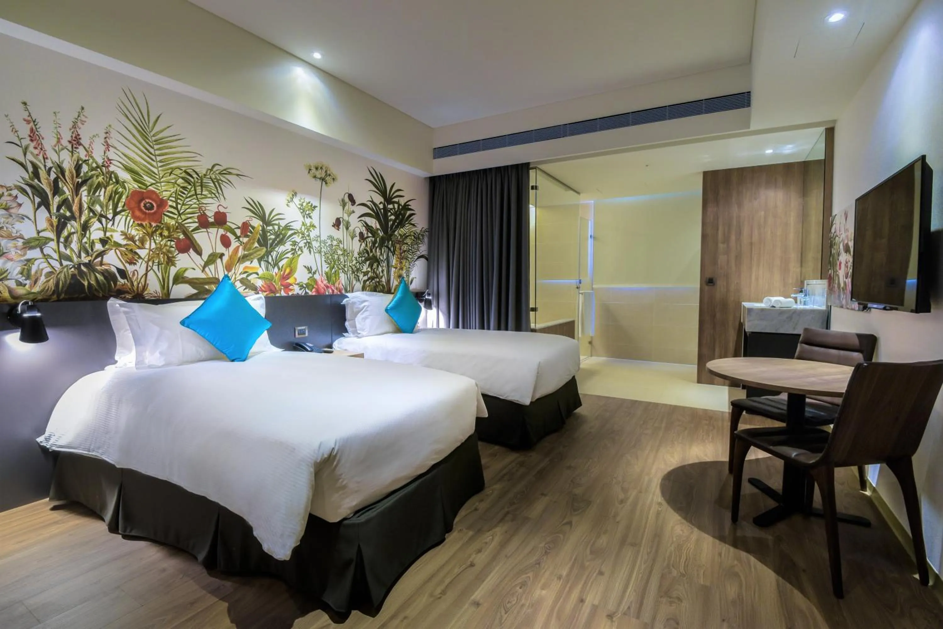 Bedroom, Bed in Just Sleep Kaohsiung Station