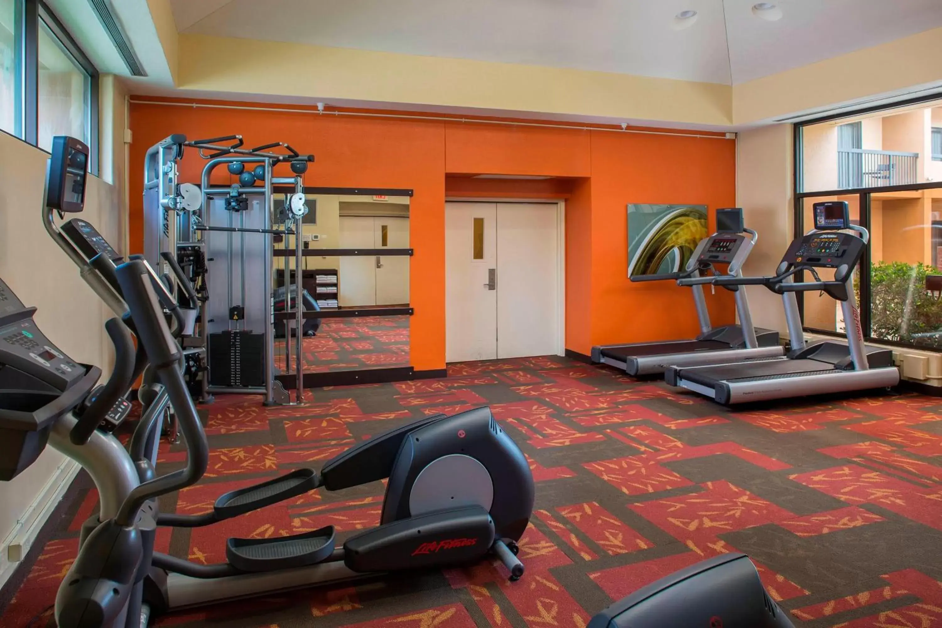 Fitness centre/facilities, Fitness Center/Facilities in Courtyard by Marriott Baton Rouge Acadian Centre/LSU Area