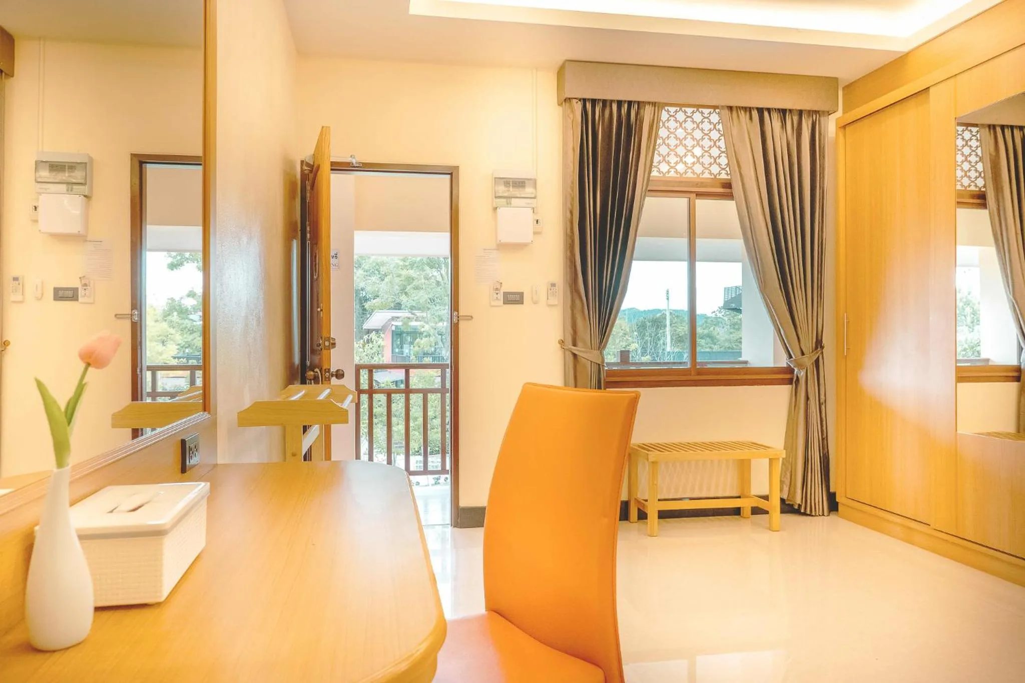 Living room in AU Place Hotel