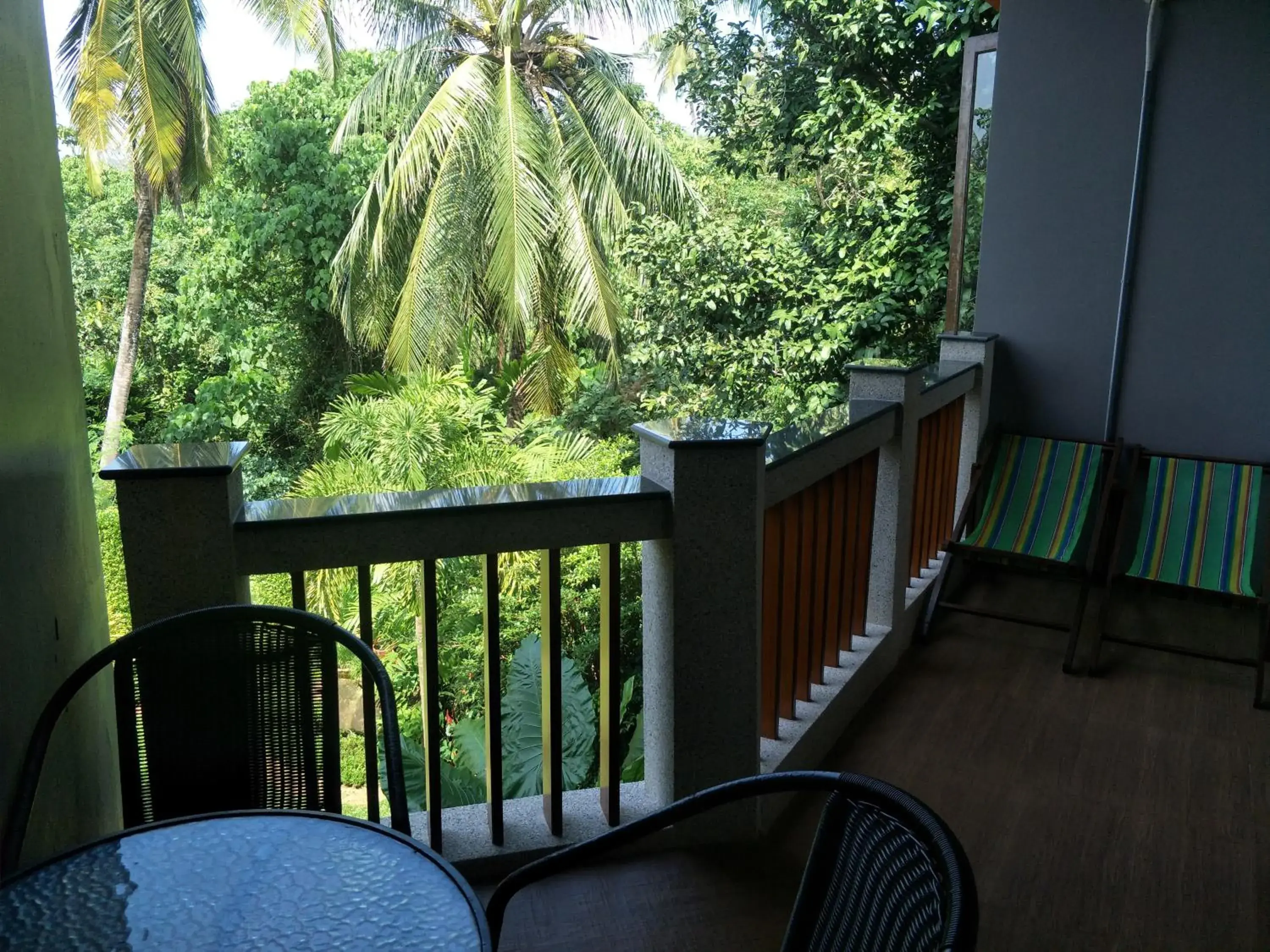 Balcony/Terrace in Lanta Intanin Resort - SHA Extra Plus
