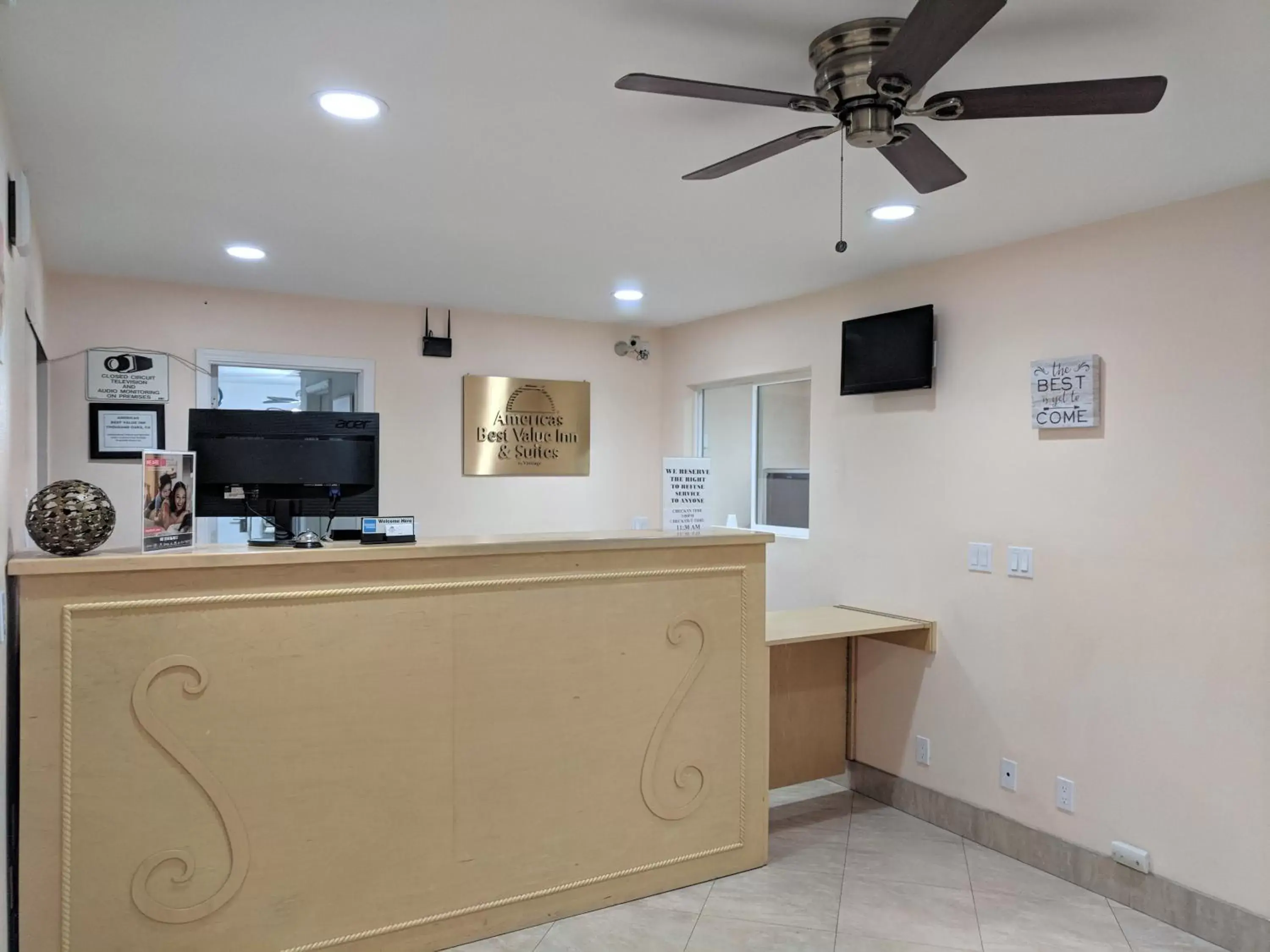 Lobby or reception in Americas Best Value Inn Thousand Oaks Lobby or reception in Americas Best Value Inn Thousand Oaks