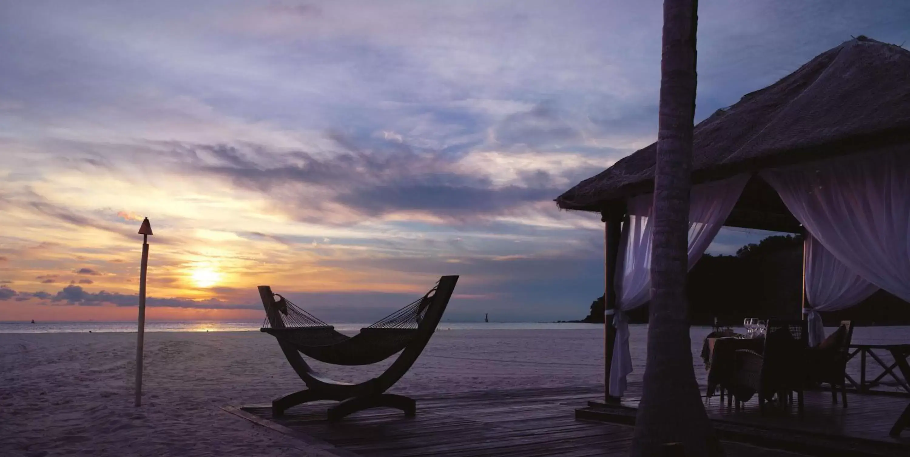 Beach in Shangri-La Rasa Ria, Kota Kinabalu