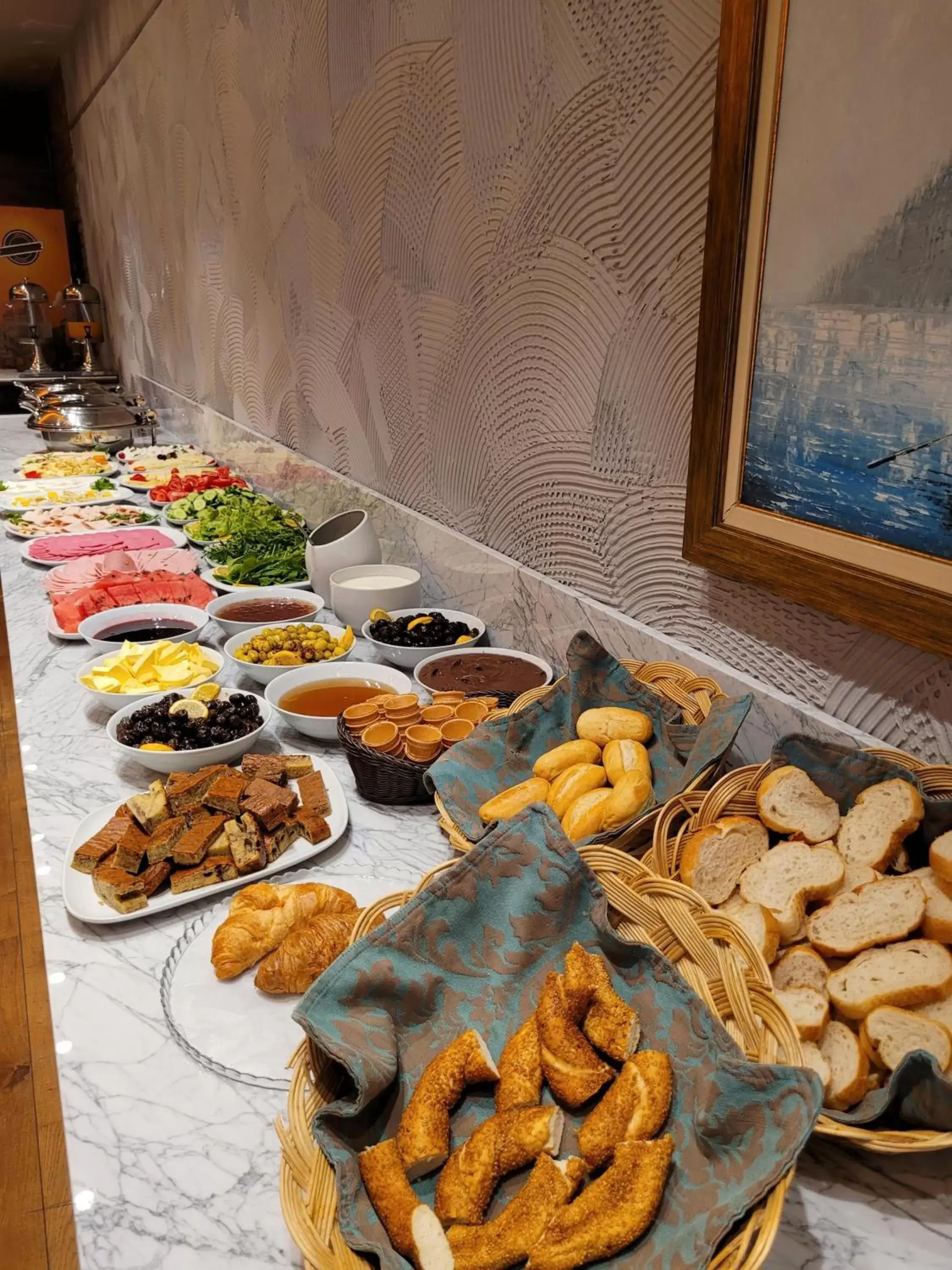 Buffet breakfast, Food in Pera Tulip Hotel