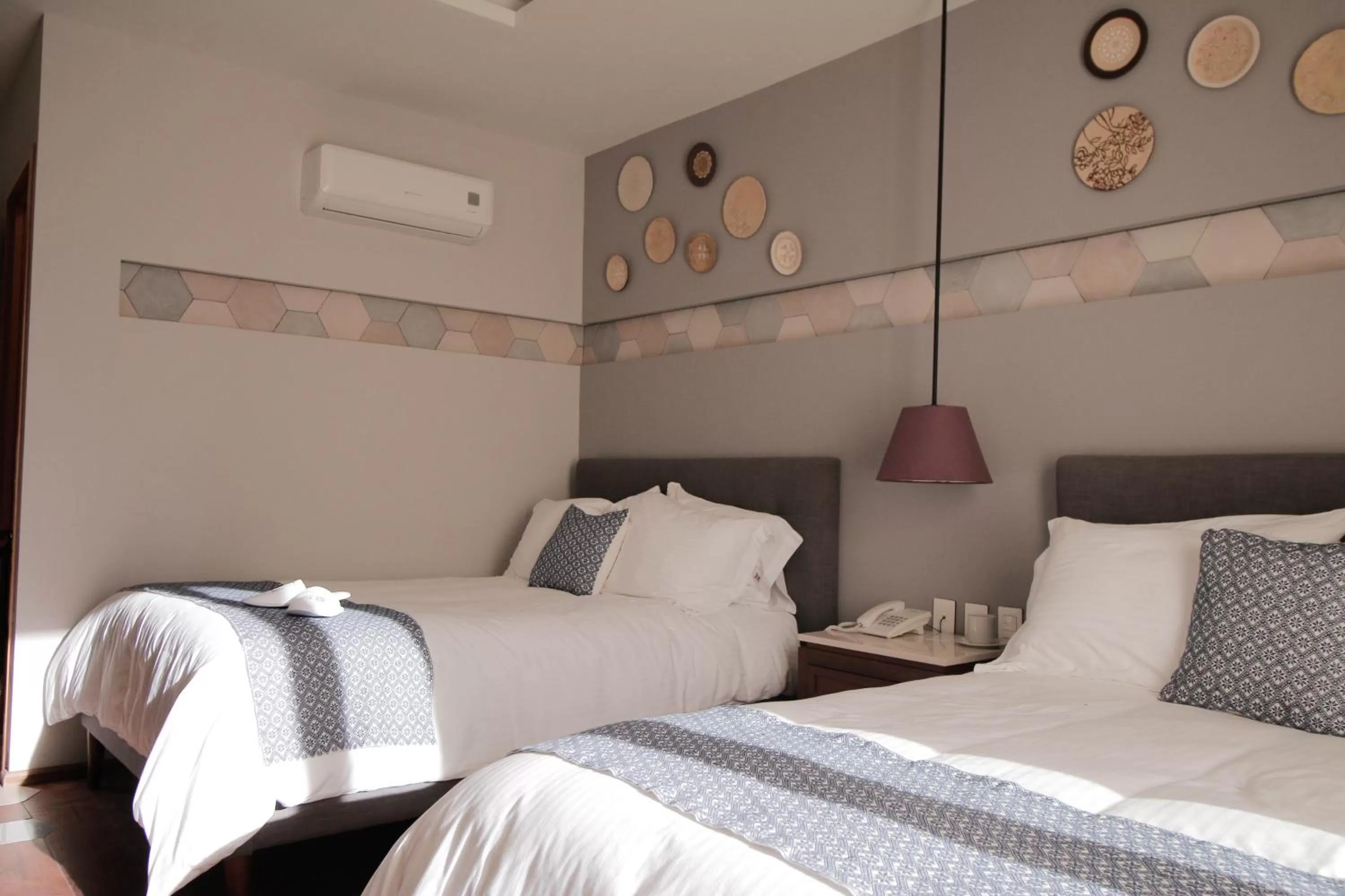 Decorative detail, Bed in Casa Rosa Gran Hotel Boutique