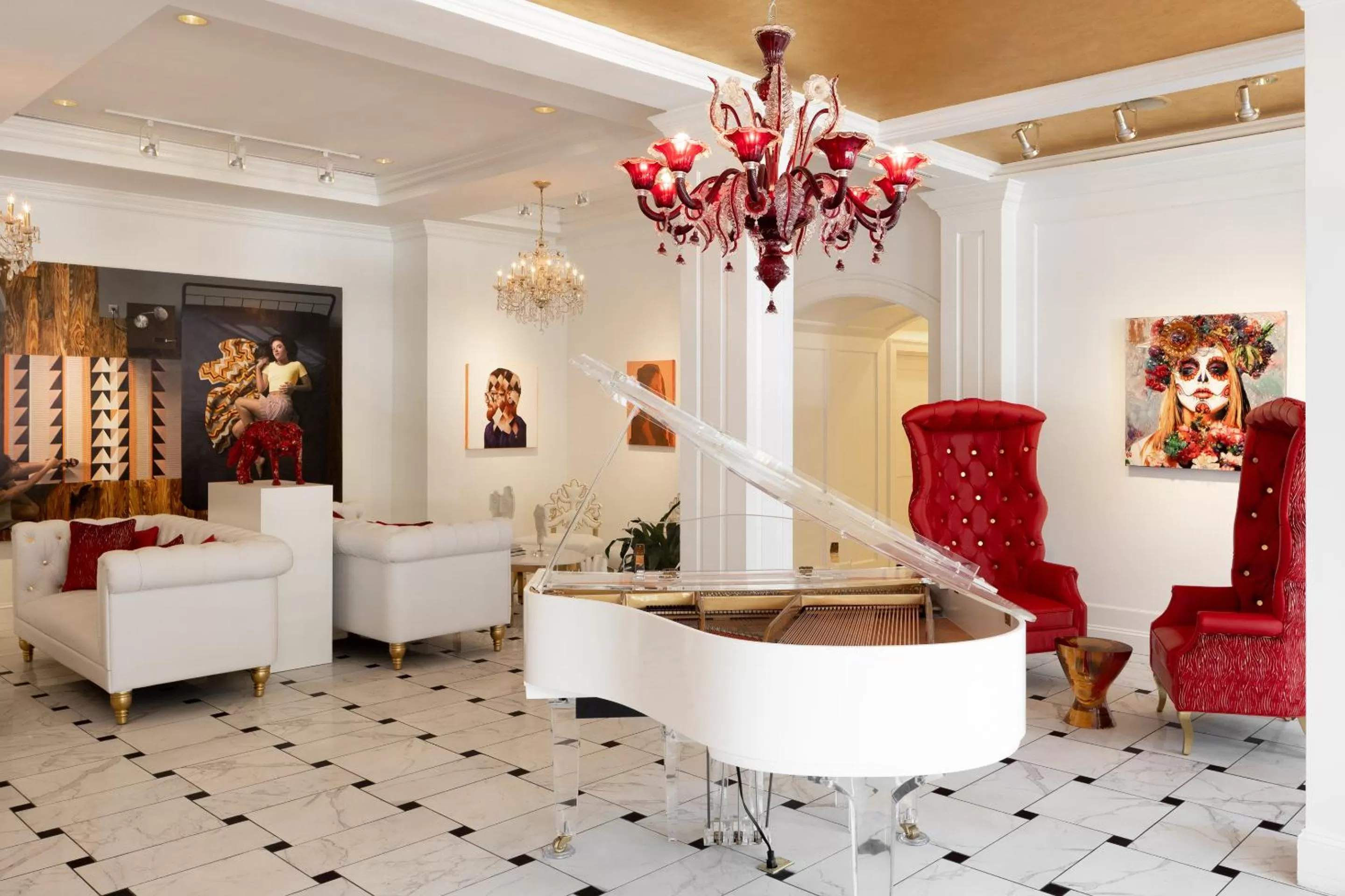 Lobby or reception in The Vendue, Downtown Art Hotel