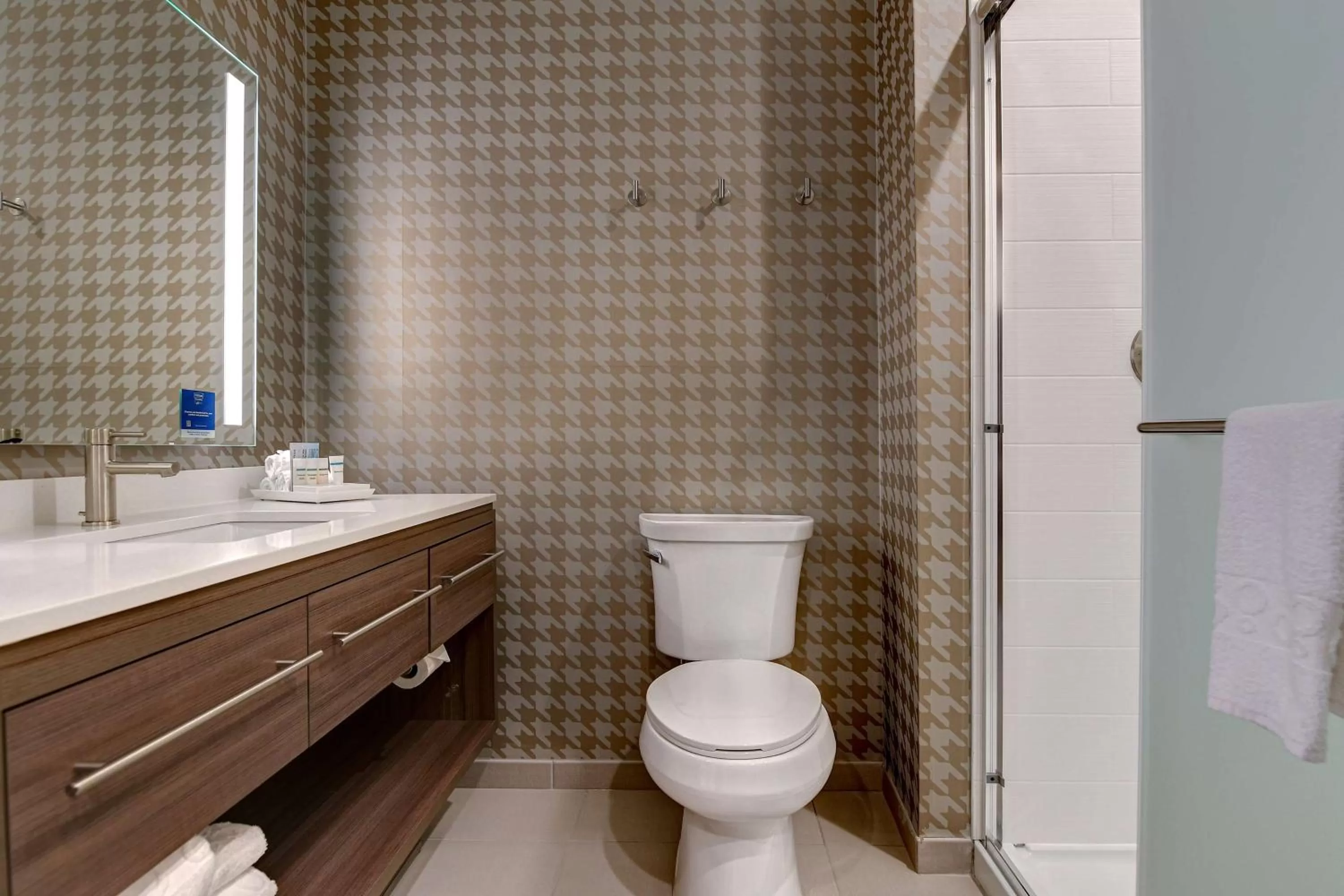 Bathroom in Home2 Suites by Hilton North Plano Hwy 75