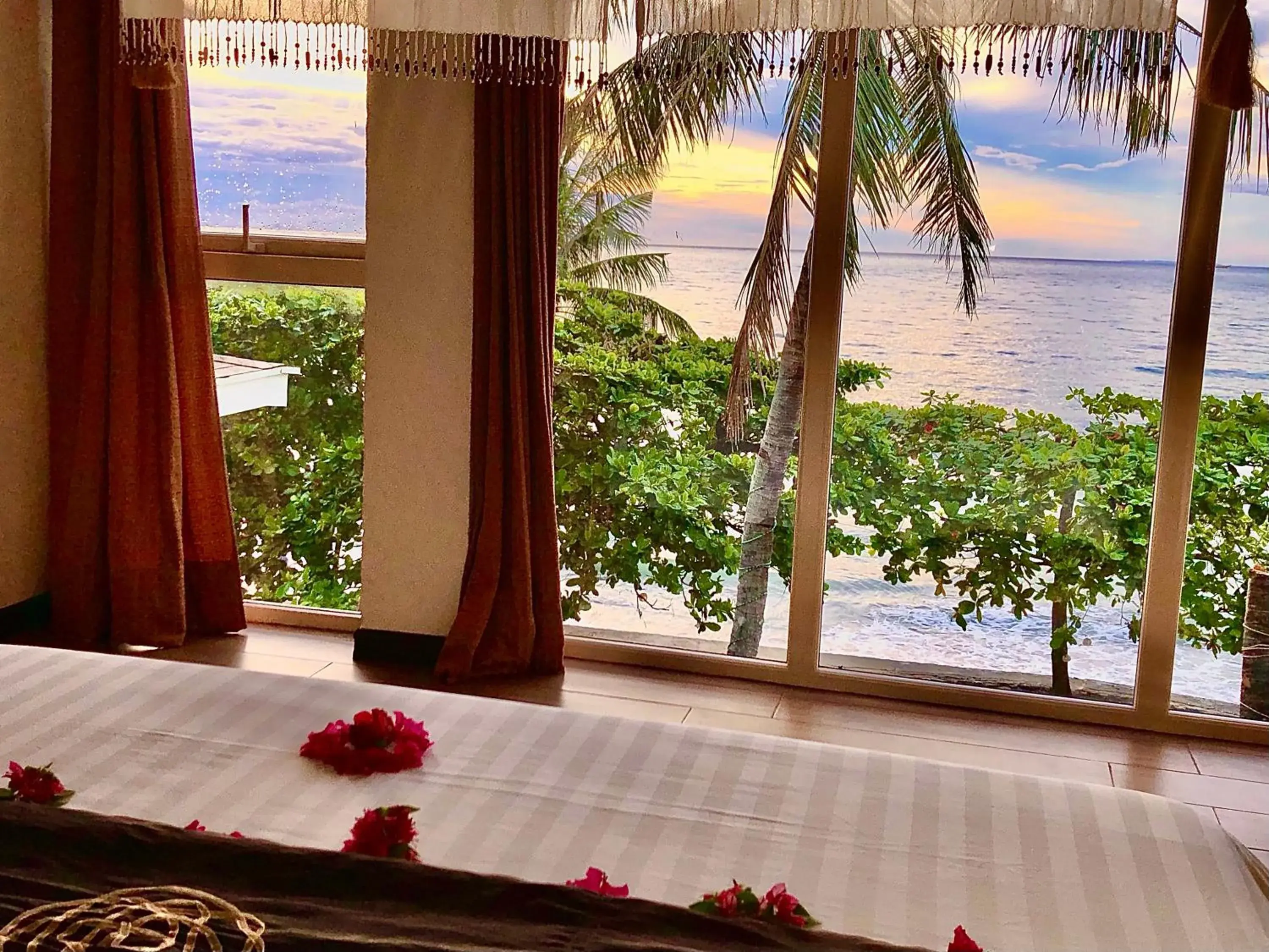 Bedroom, Sea View in Sunset At Aninuan Beach Resort