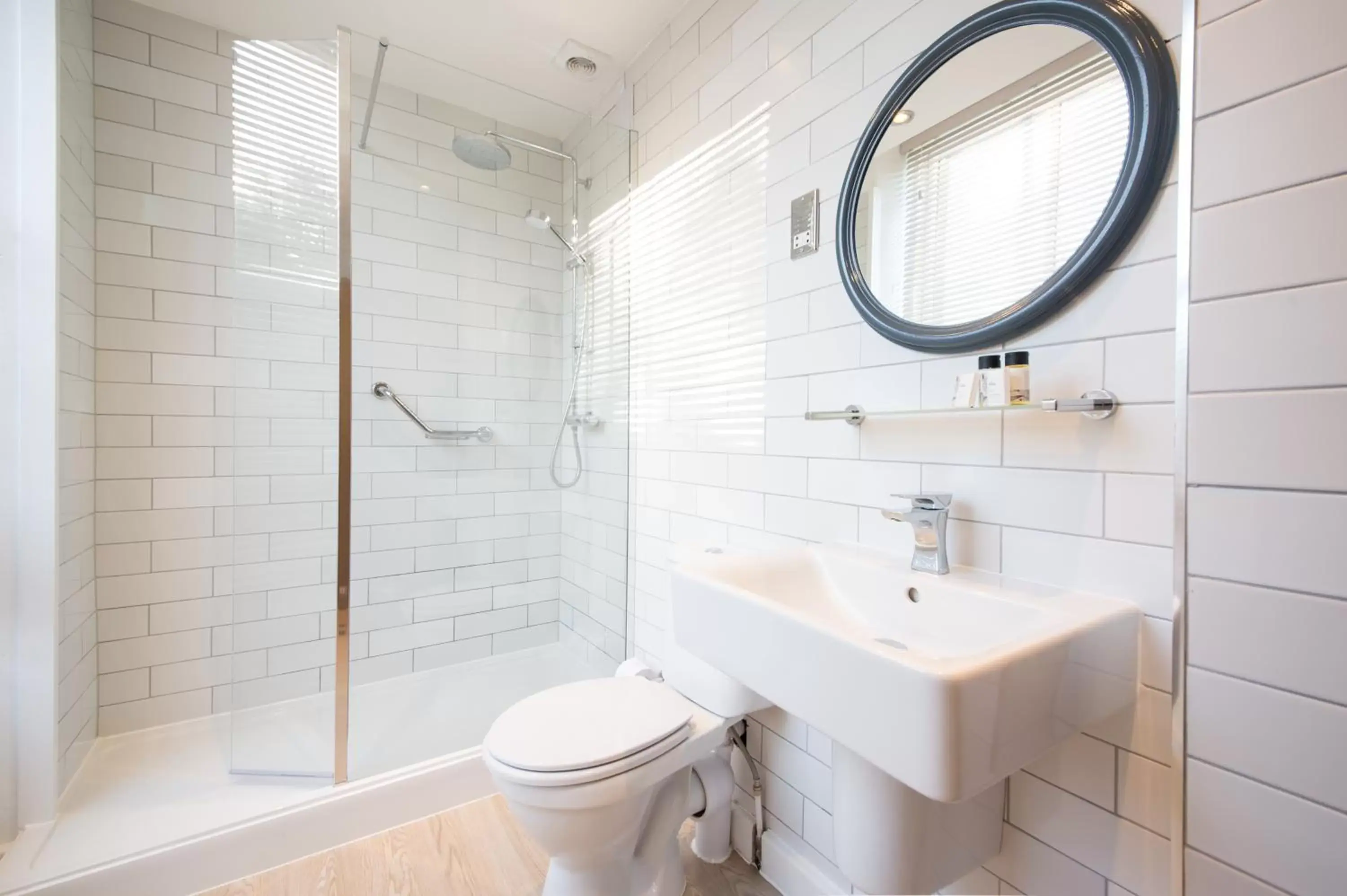 Shower, Bathroom in All Bar One by Innkeeper's Collection