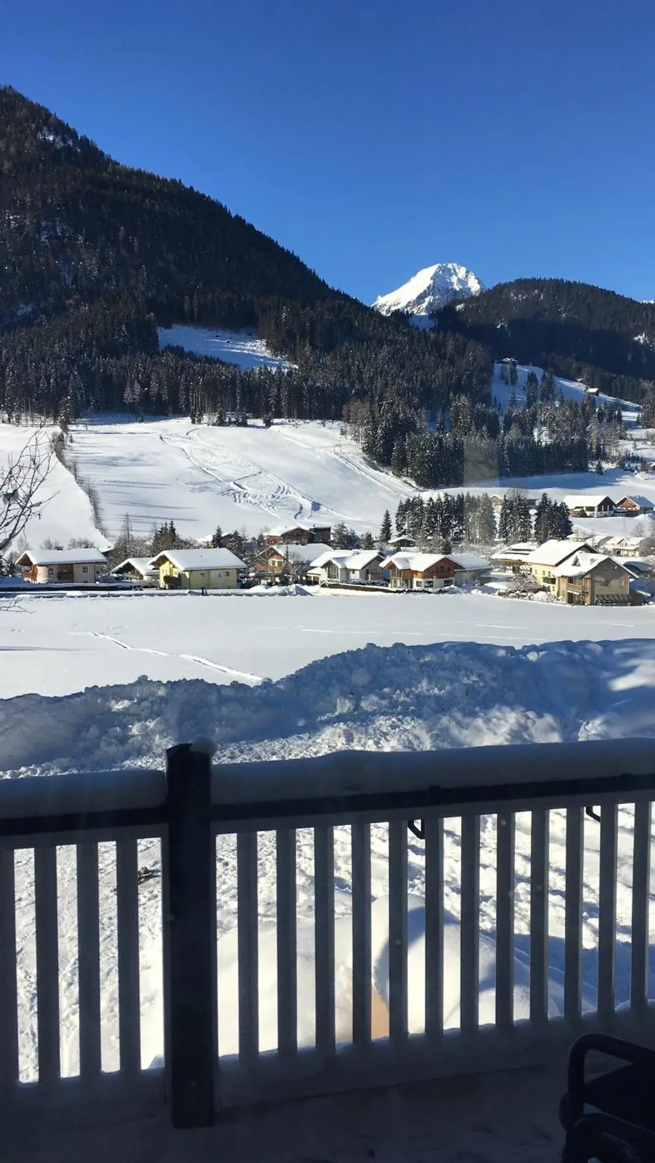 City view, Winter in Alpenhof