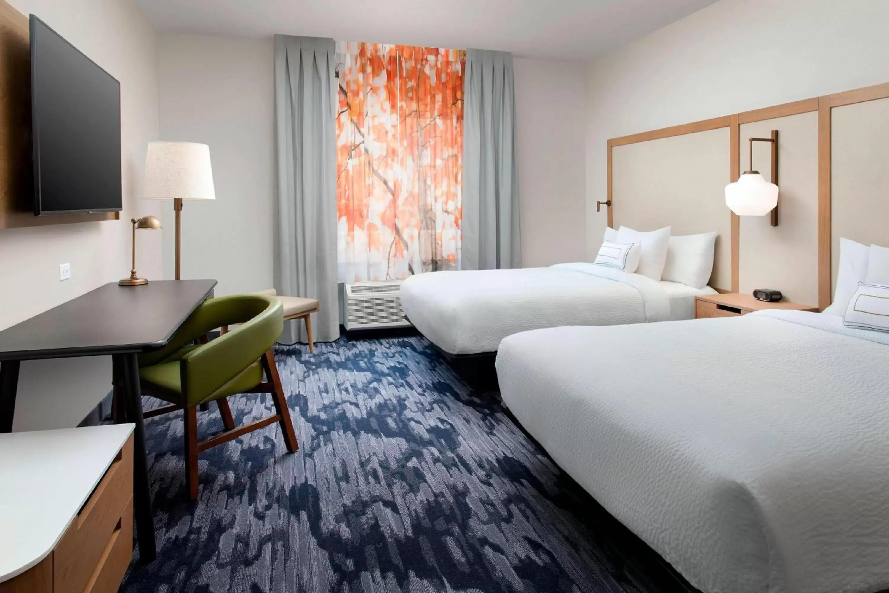 Photo of the whole room, Bed in Fairfield Inn & Suites by Marriott Denver Tech Center North