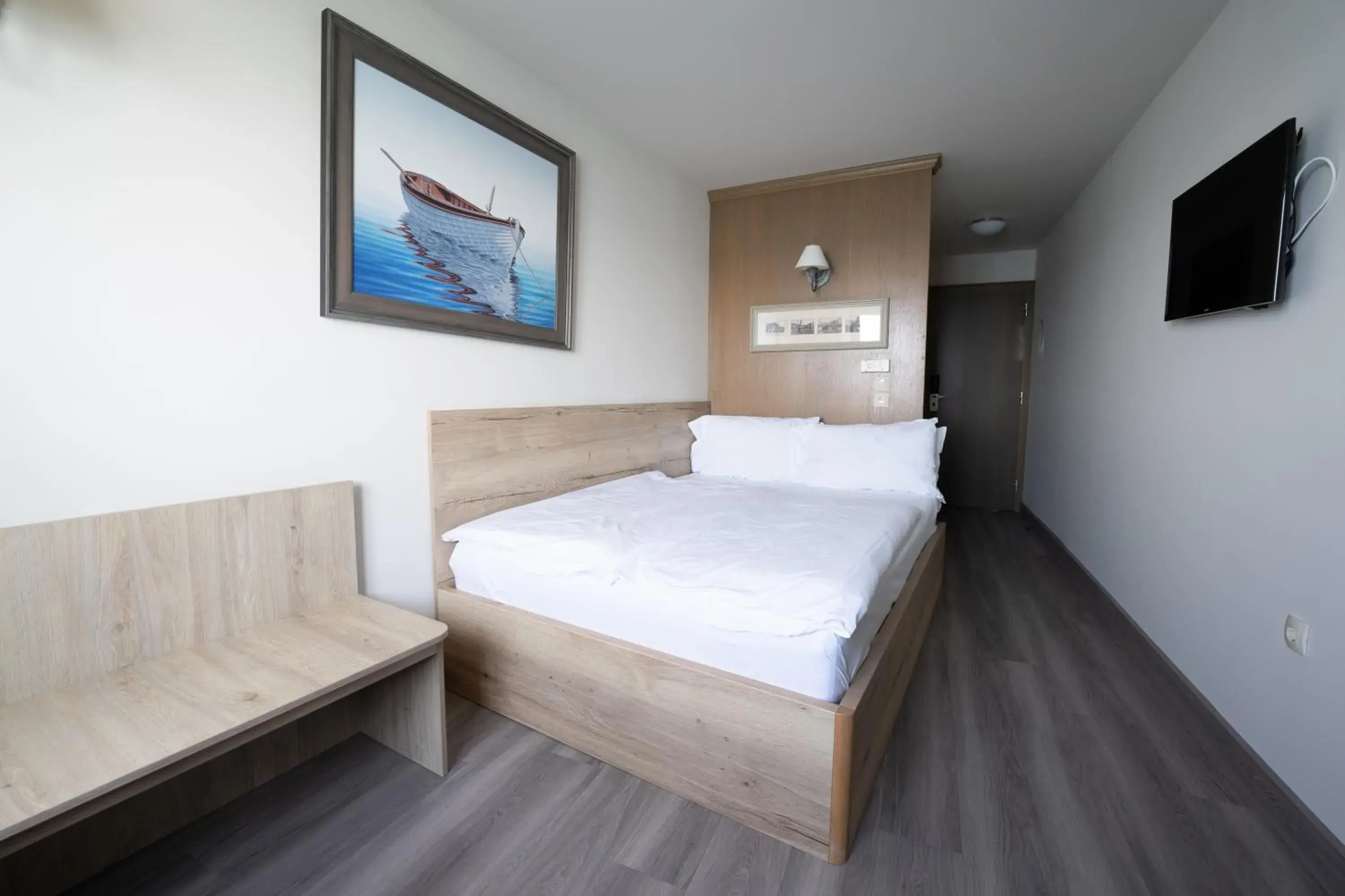 Bedroom, Bed in Hotel Piran