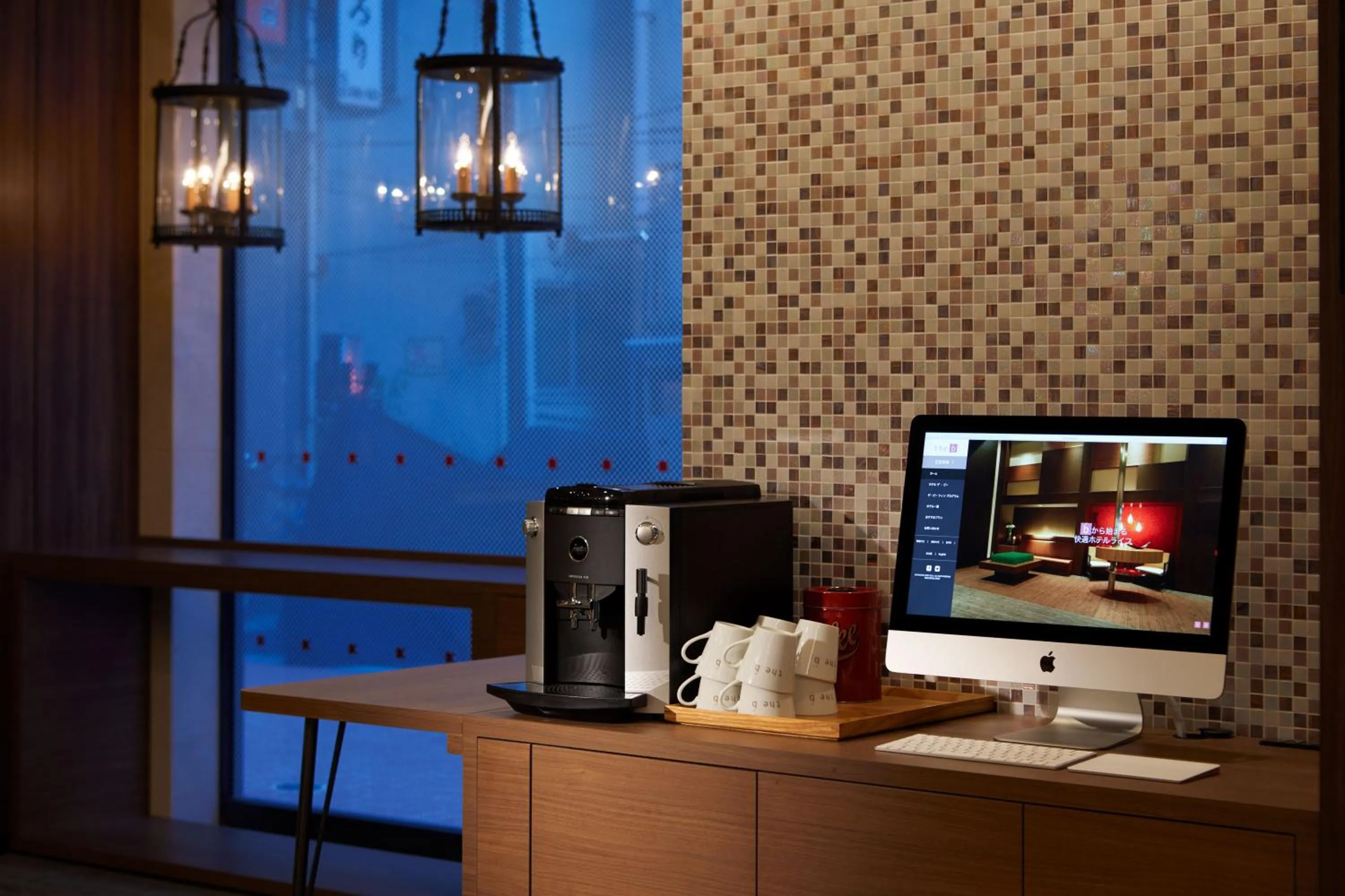 Lobby or reception in the b shimbashi