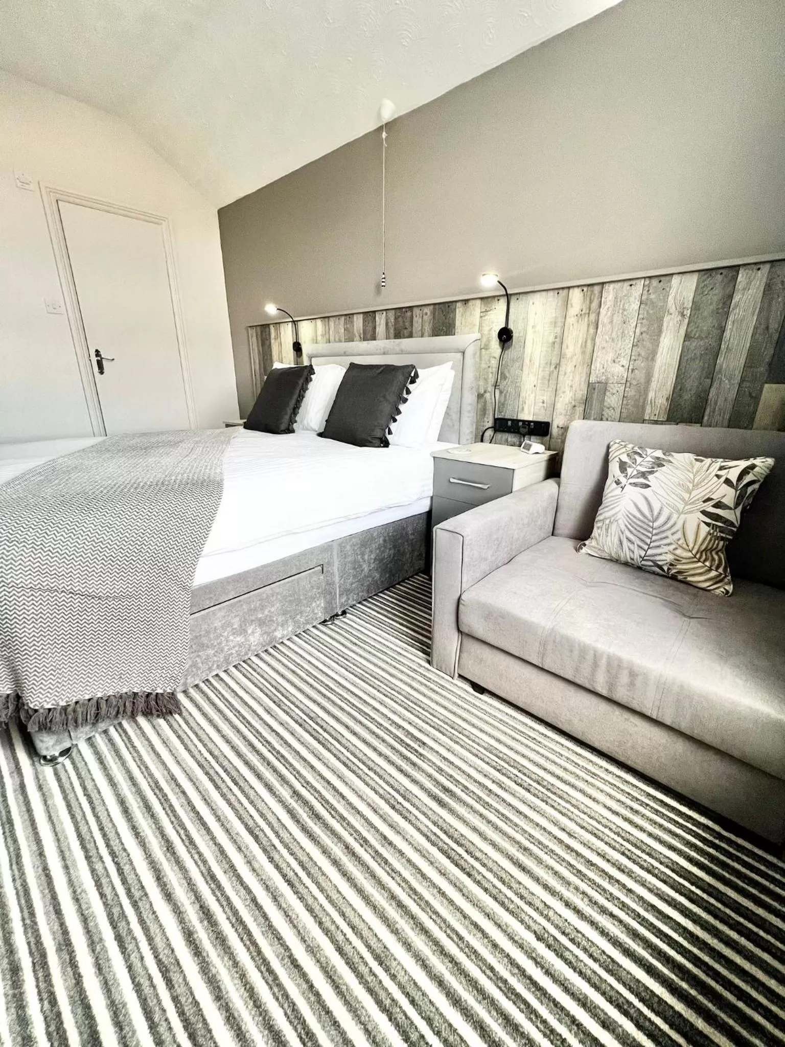 Bed in Belle Dene Guest House