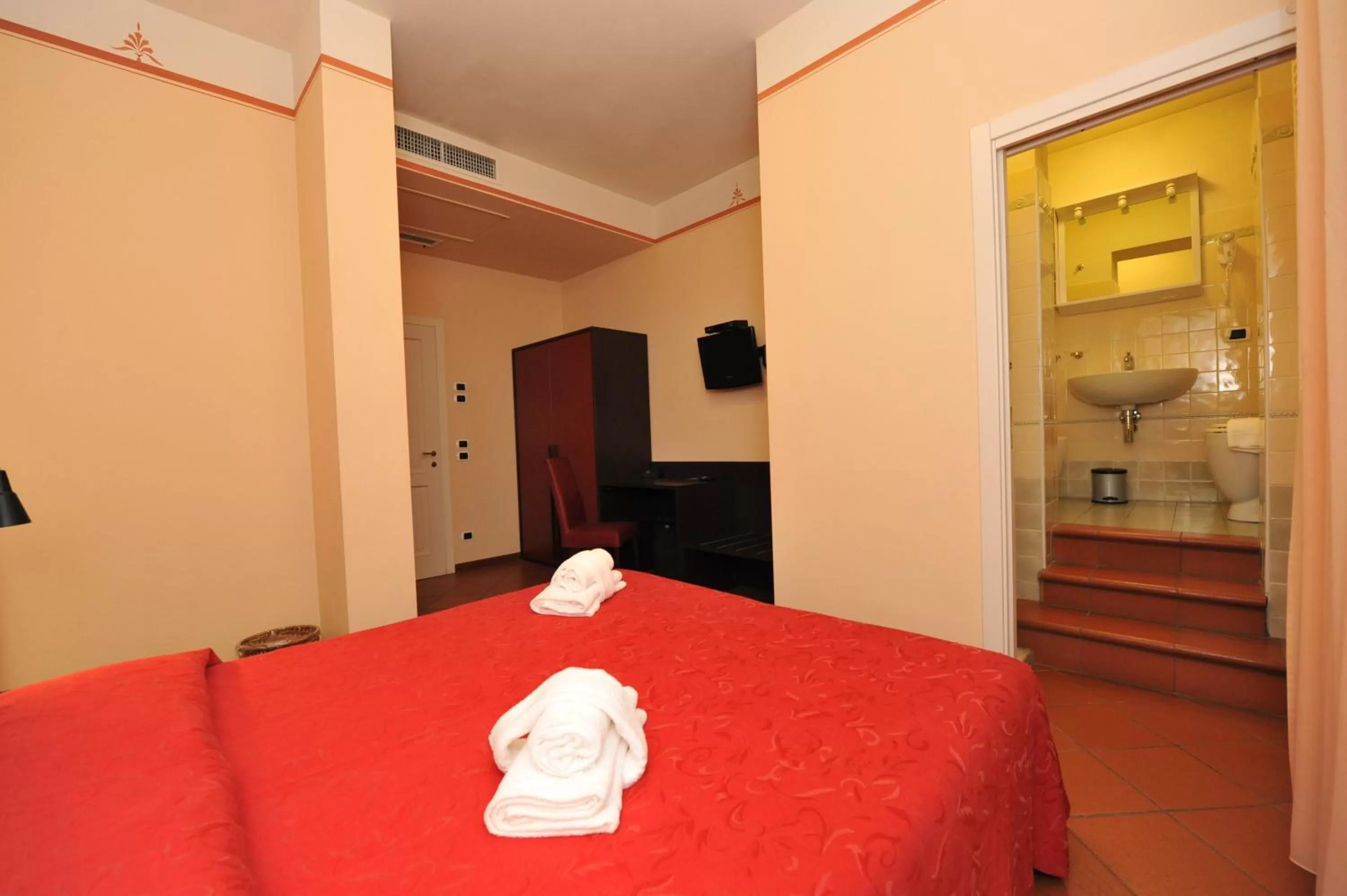 Bedroom, Bed in B&B Il Seminario