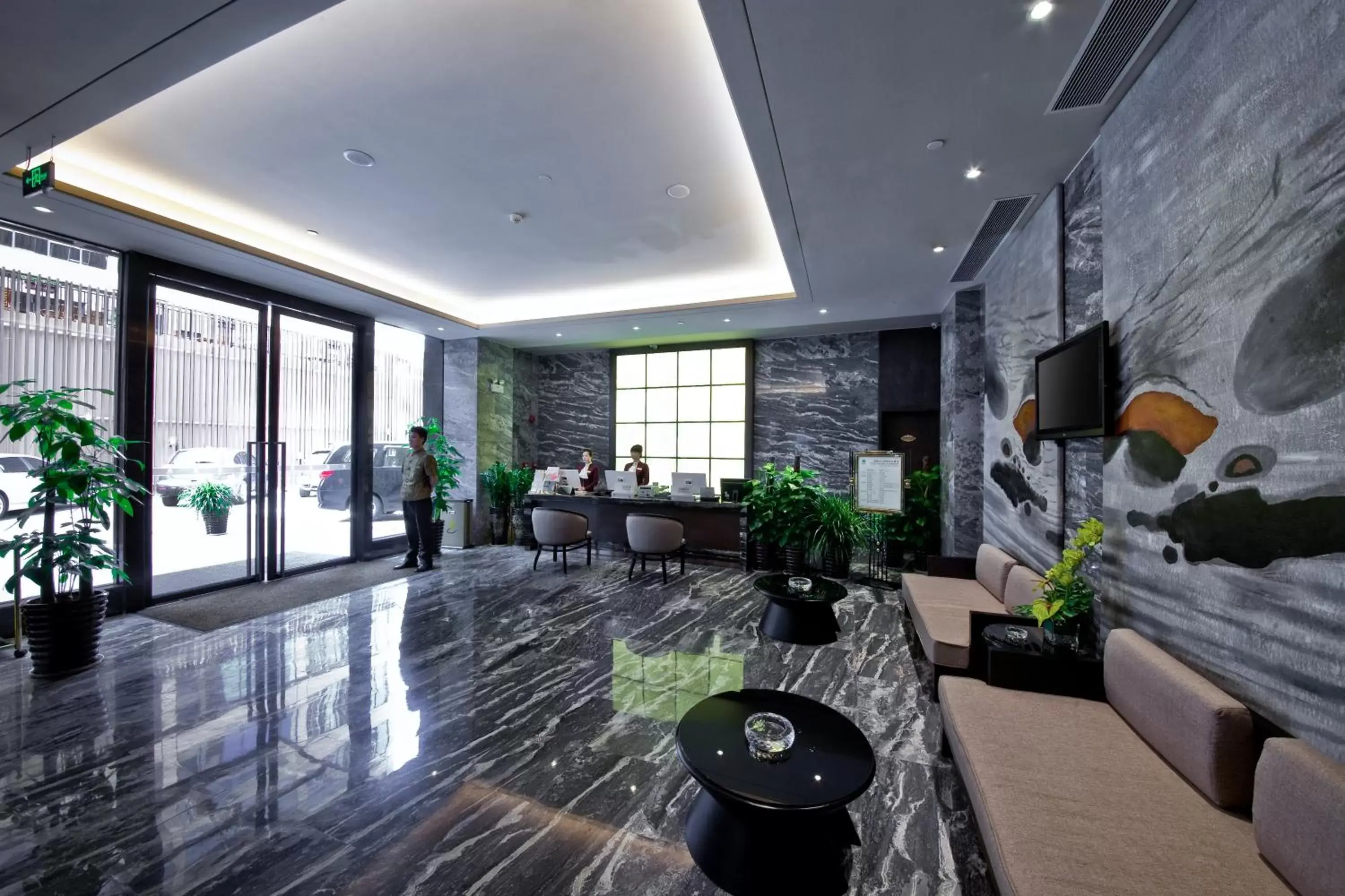 Lobby or reception in Zhuhai Palm Spring Hotel