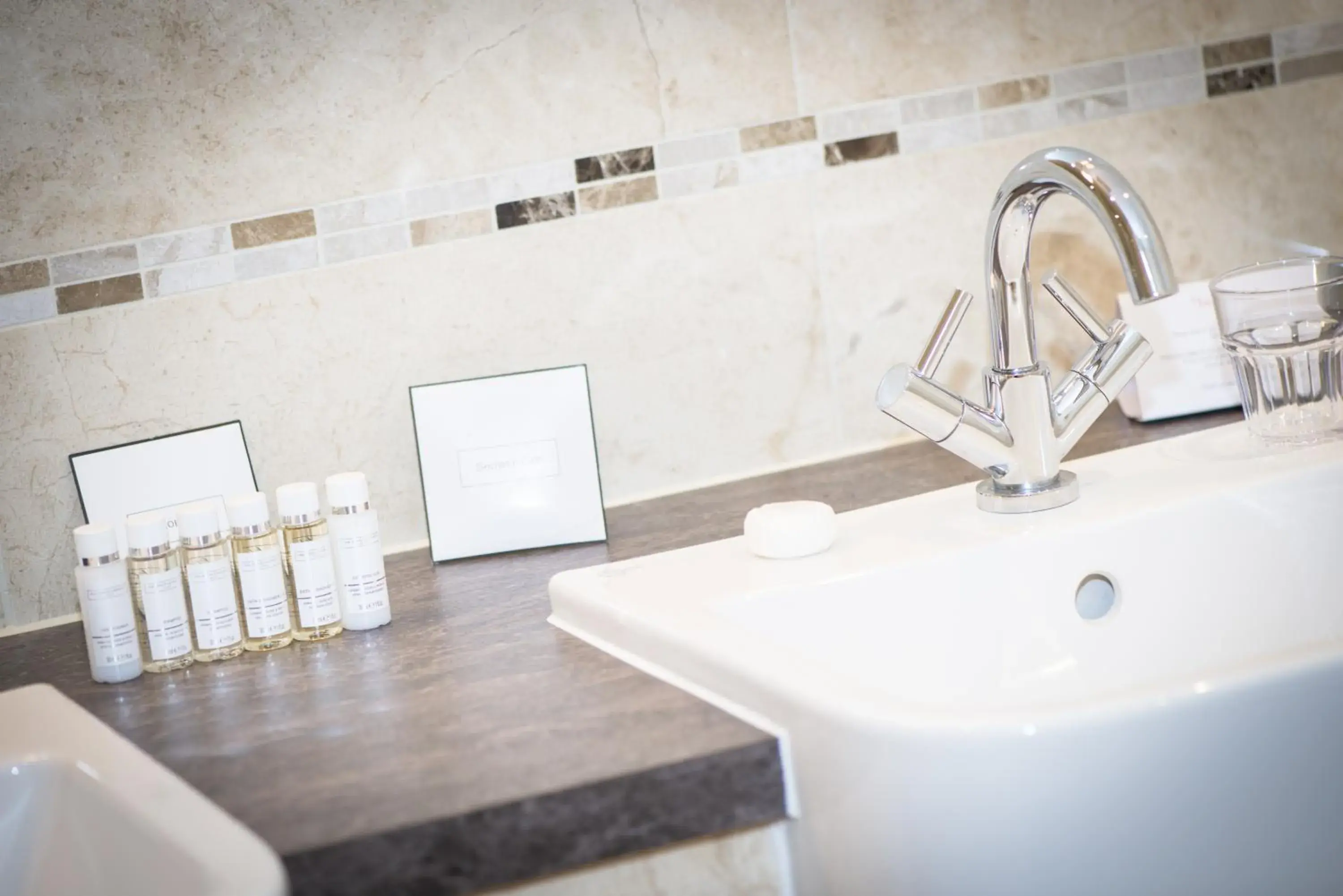 Bathroom in Columba Hotel Inverness by Compass Hospitality