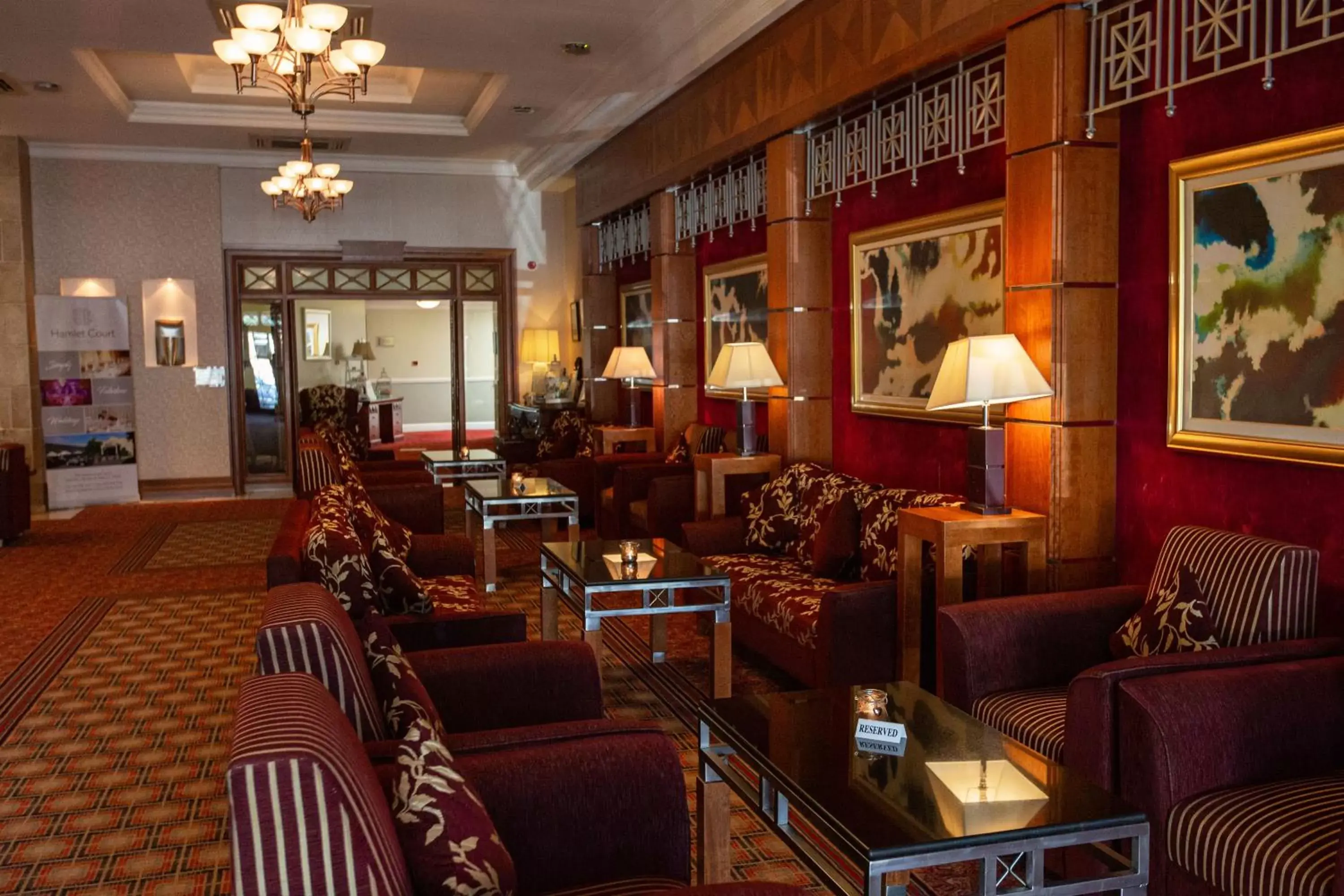 Lobby or reception, Lobby/Reception in Hamlet Court Hotel