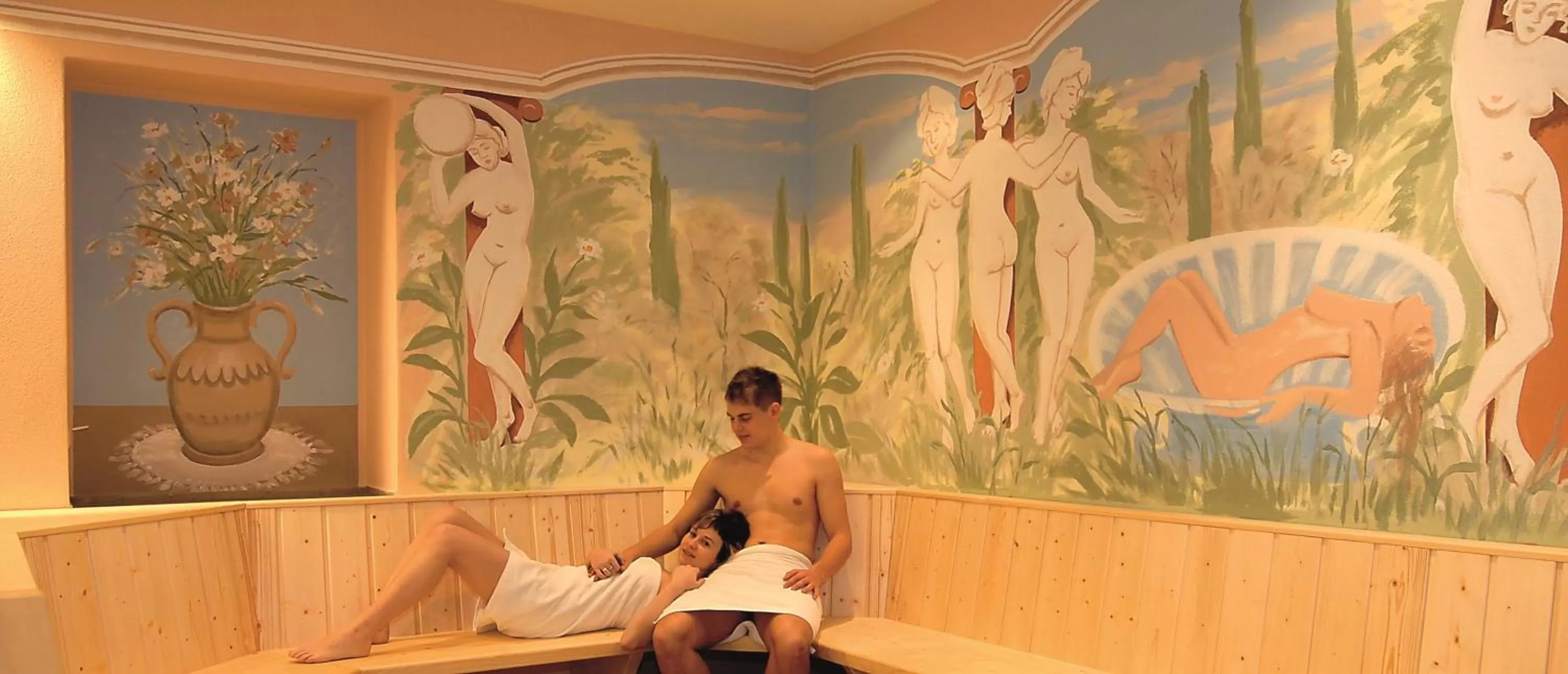 Sauna in Hotel Zur Post