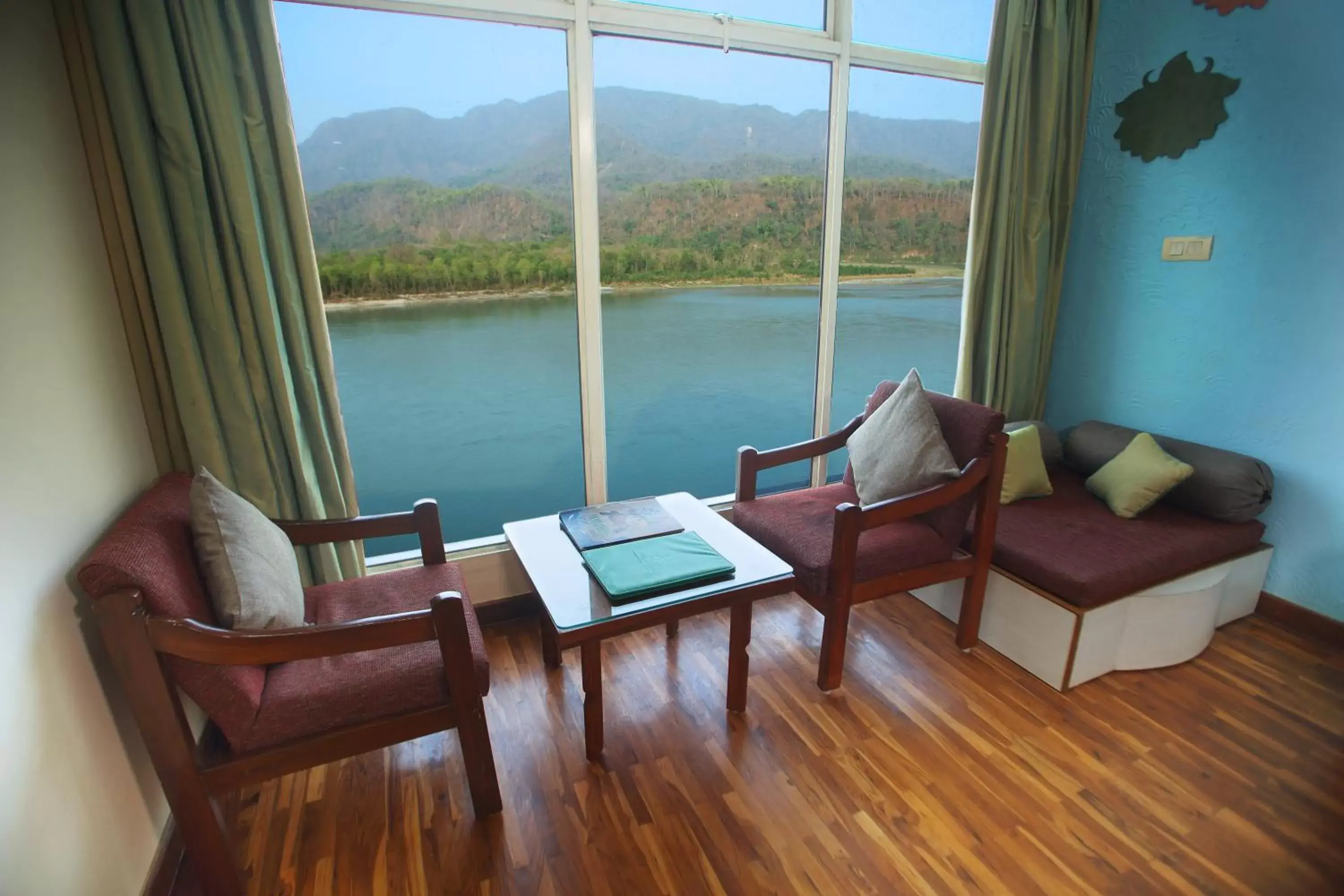 Seating Area in GANGA KINARE- A Riverside Boutique Resort, Rishikesh