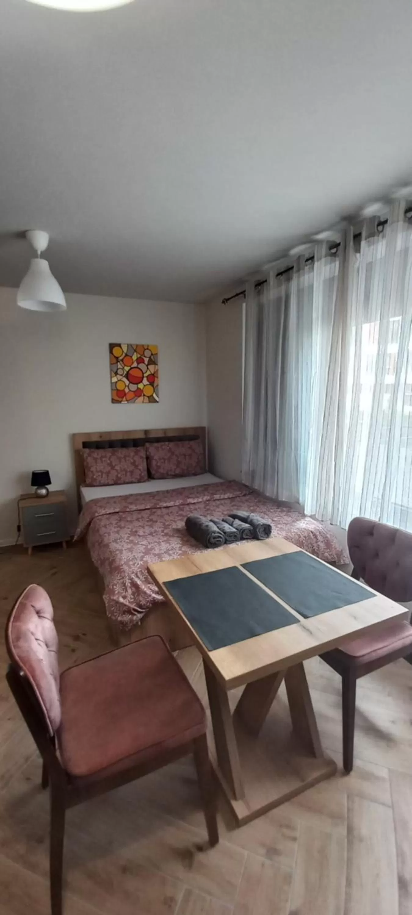 Bed in WOW Apartments