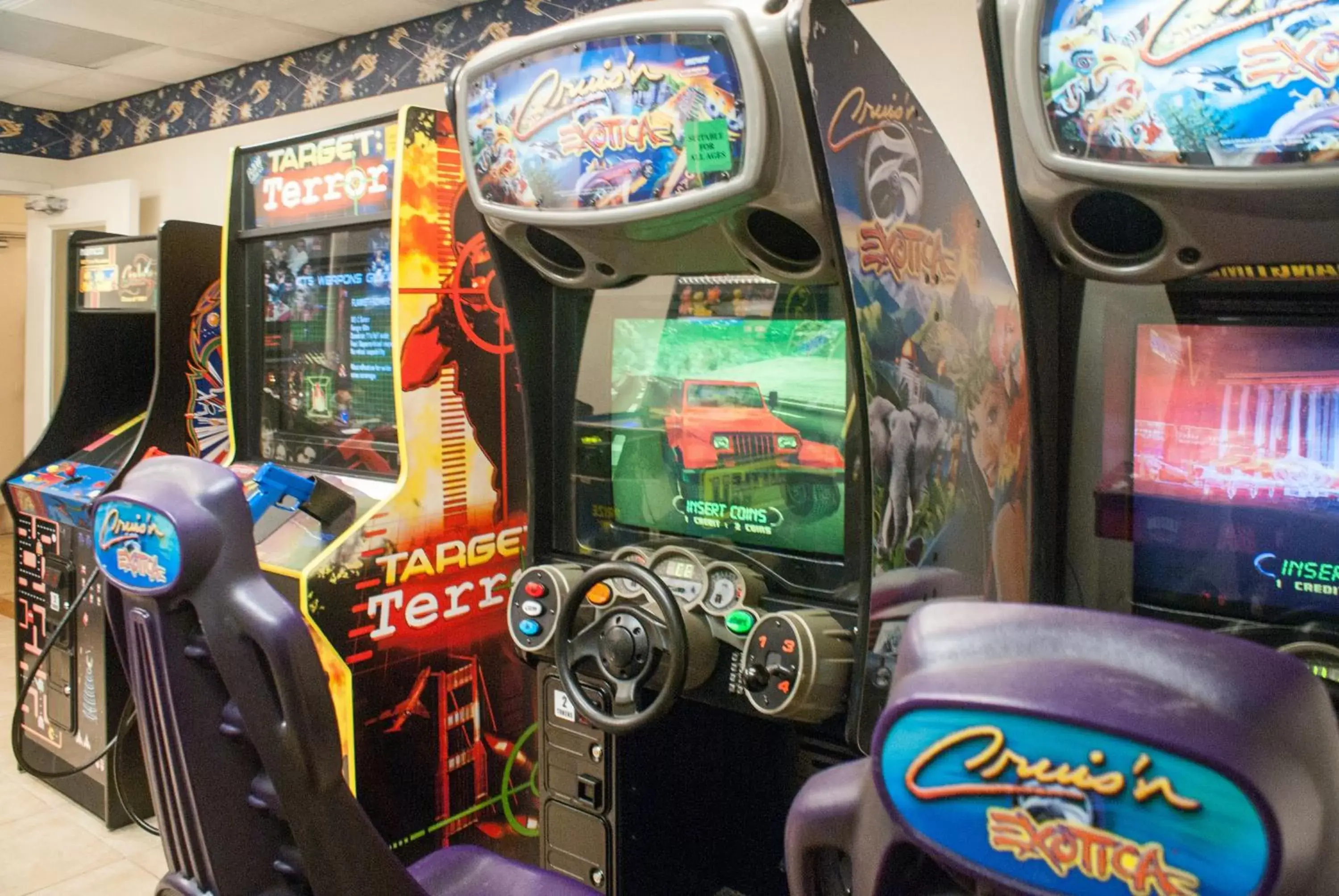 Game Room in Exploria Express by Exploria Resorts