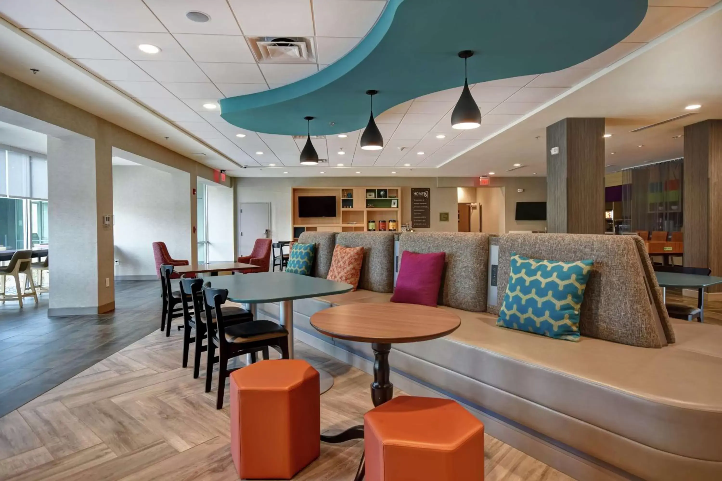 Lobby or reception, Lounge/Bar in Home2 Suites By Hilton Atlanta Marietta, Ga