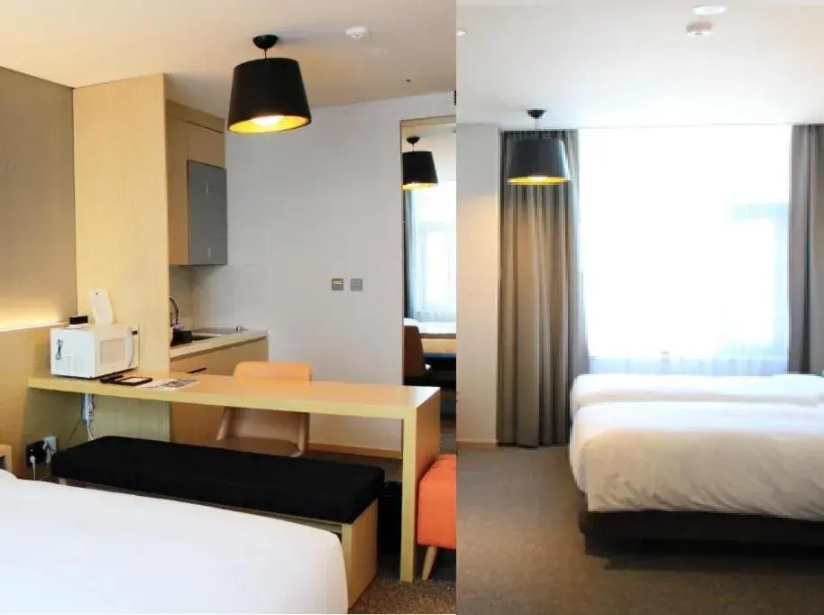 Photo of the whole room, Kitchen/Kitchenette in Arirang Hill Hotel Dongdaemun