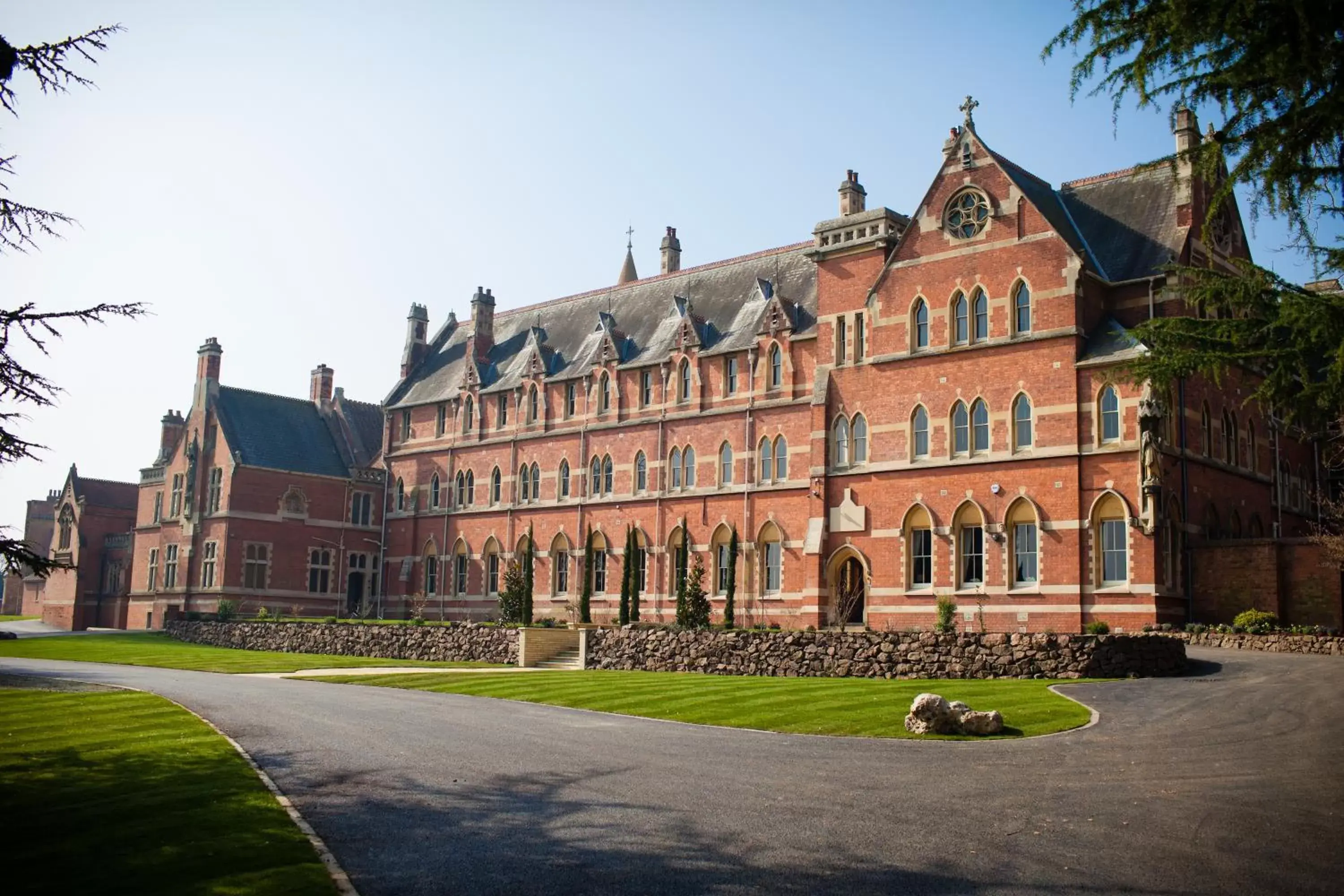 Facade/entrance, Property Building in Stanbrook Abbey Hotel, Worcester